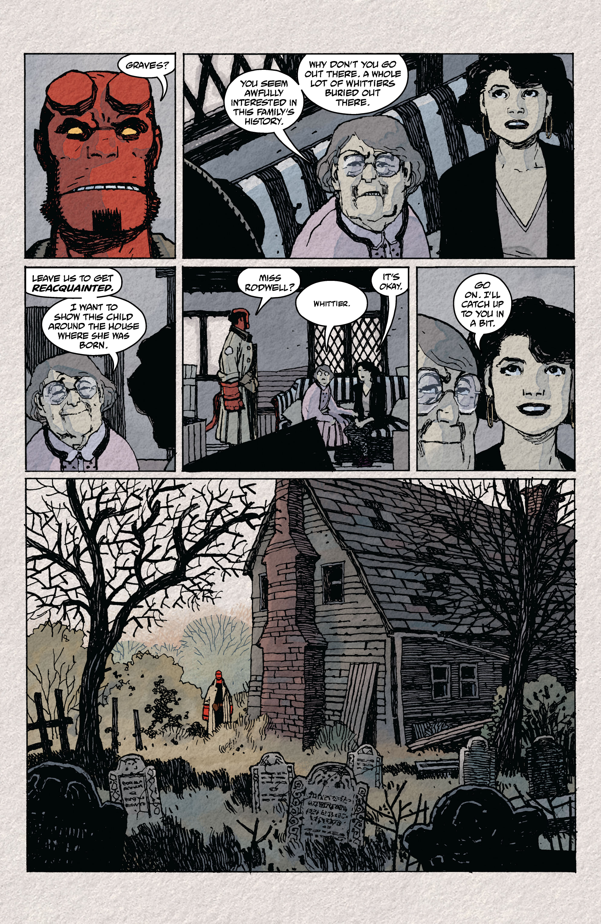 Hellboy and the B.P.R.D.: Old Man Whittier (2022-) issue 1 - Page 8