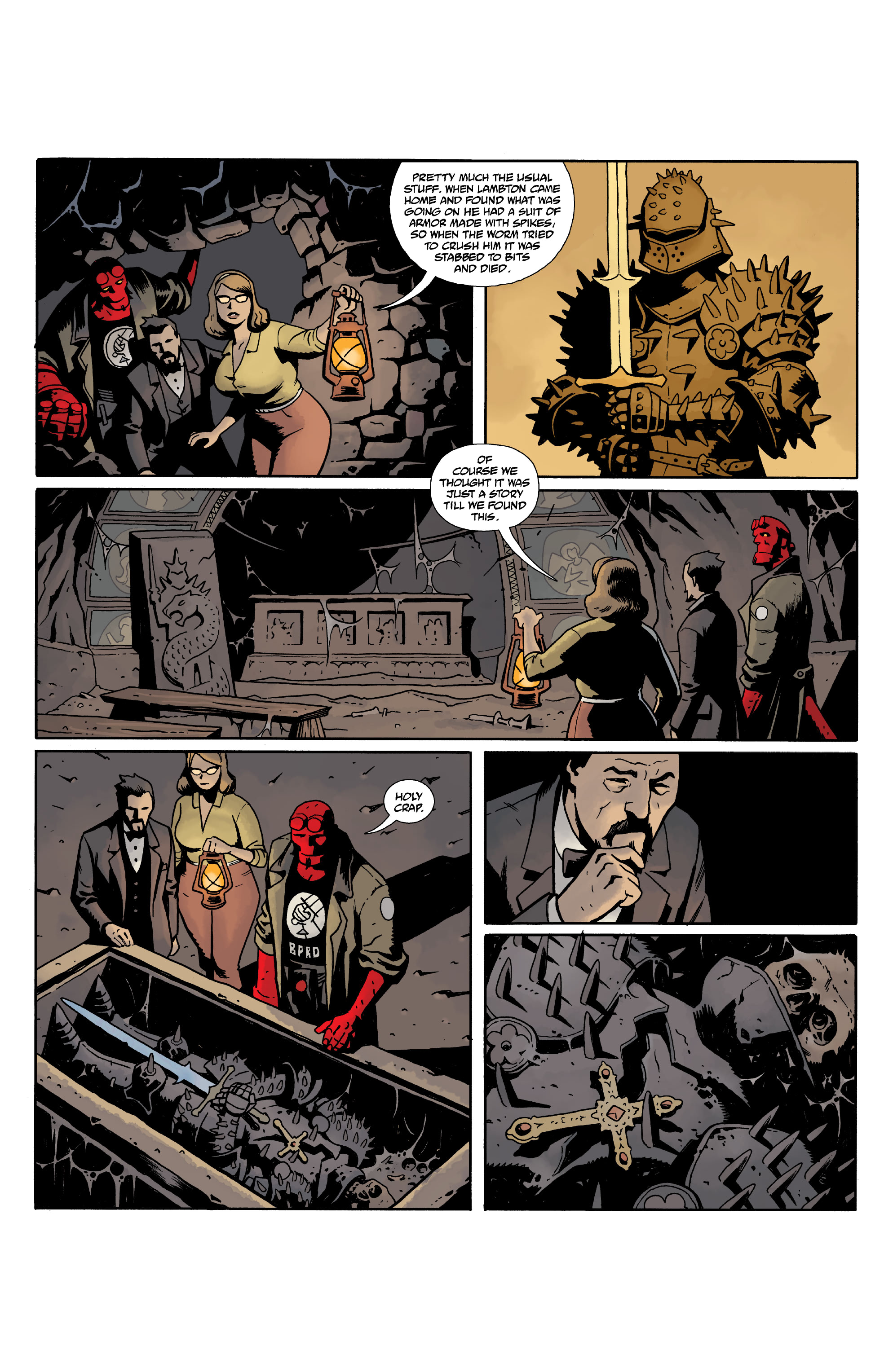 Hellboy and the B.P.R.D.: The Beast of Vargu and Others (2020) issue 1 - Page 124