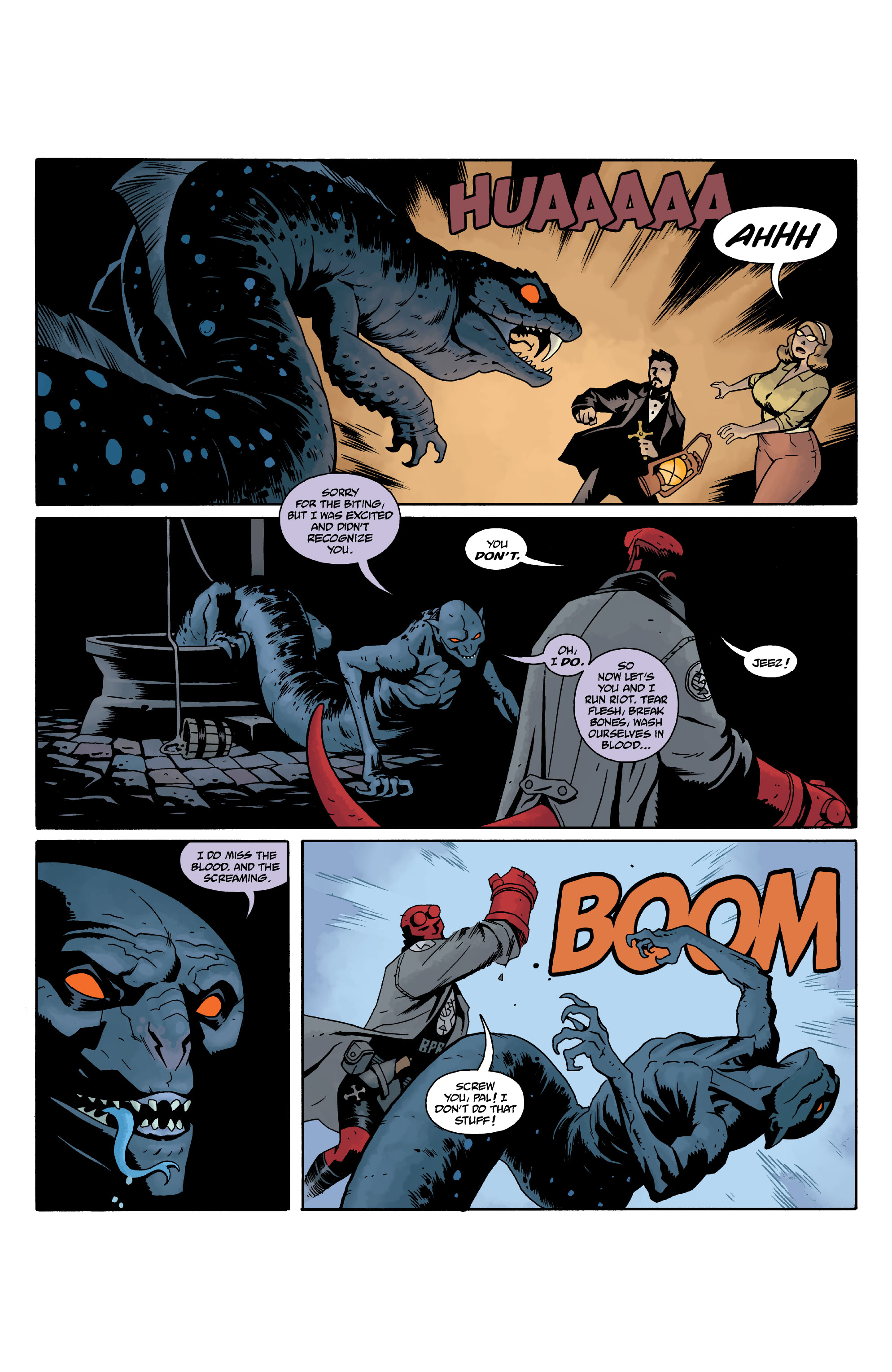 Hellboy and the B.P.R.D.: The Beast of Vargu and Others (2020) issue 1 - Page 126