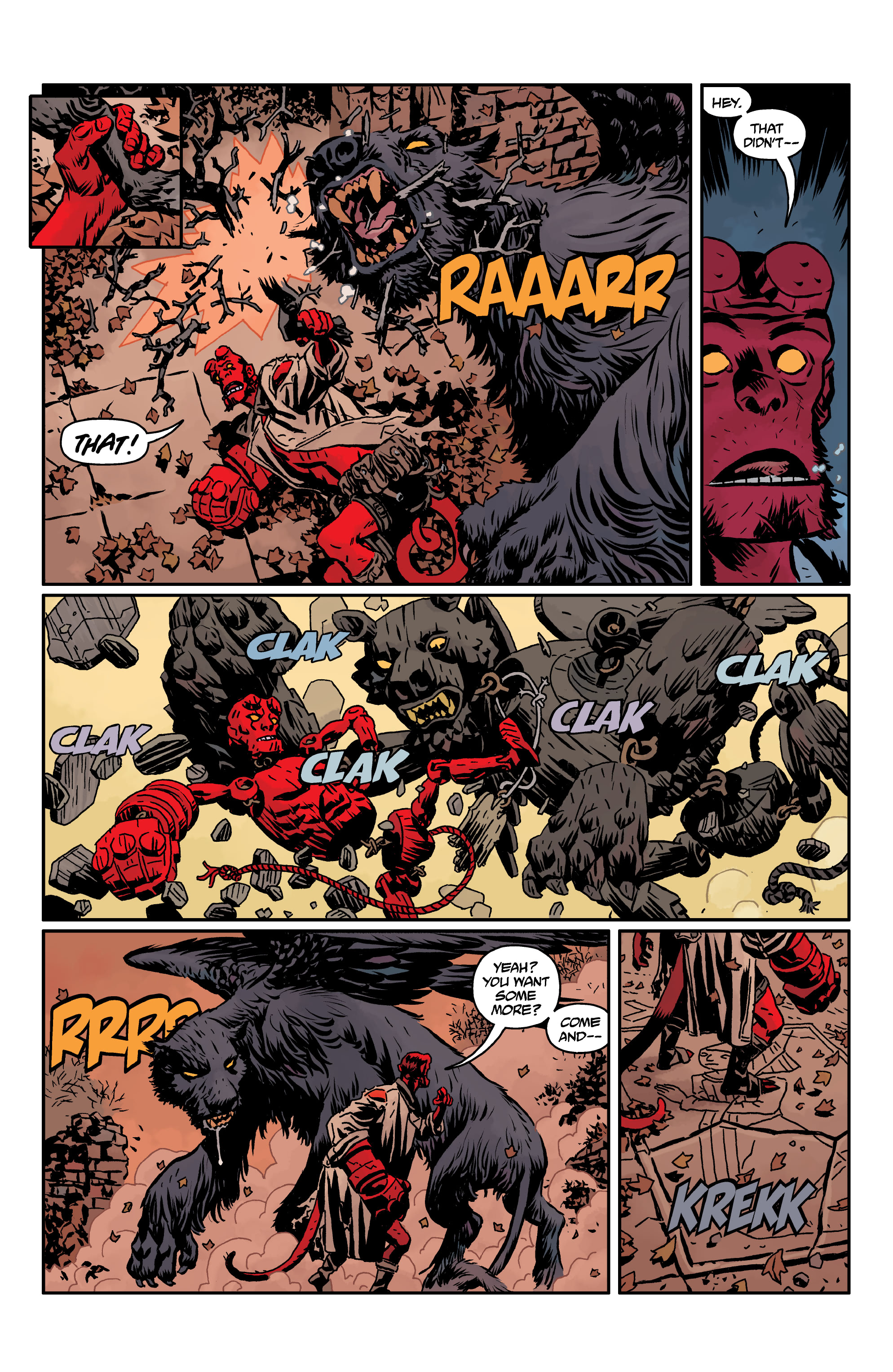 Hellboy and the B.P.R.D.: The Beast of Vargu and Others (2020) issue 1 - Page 22