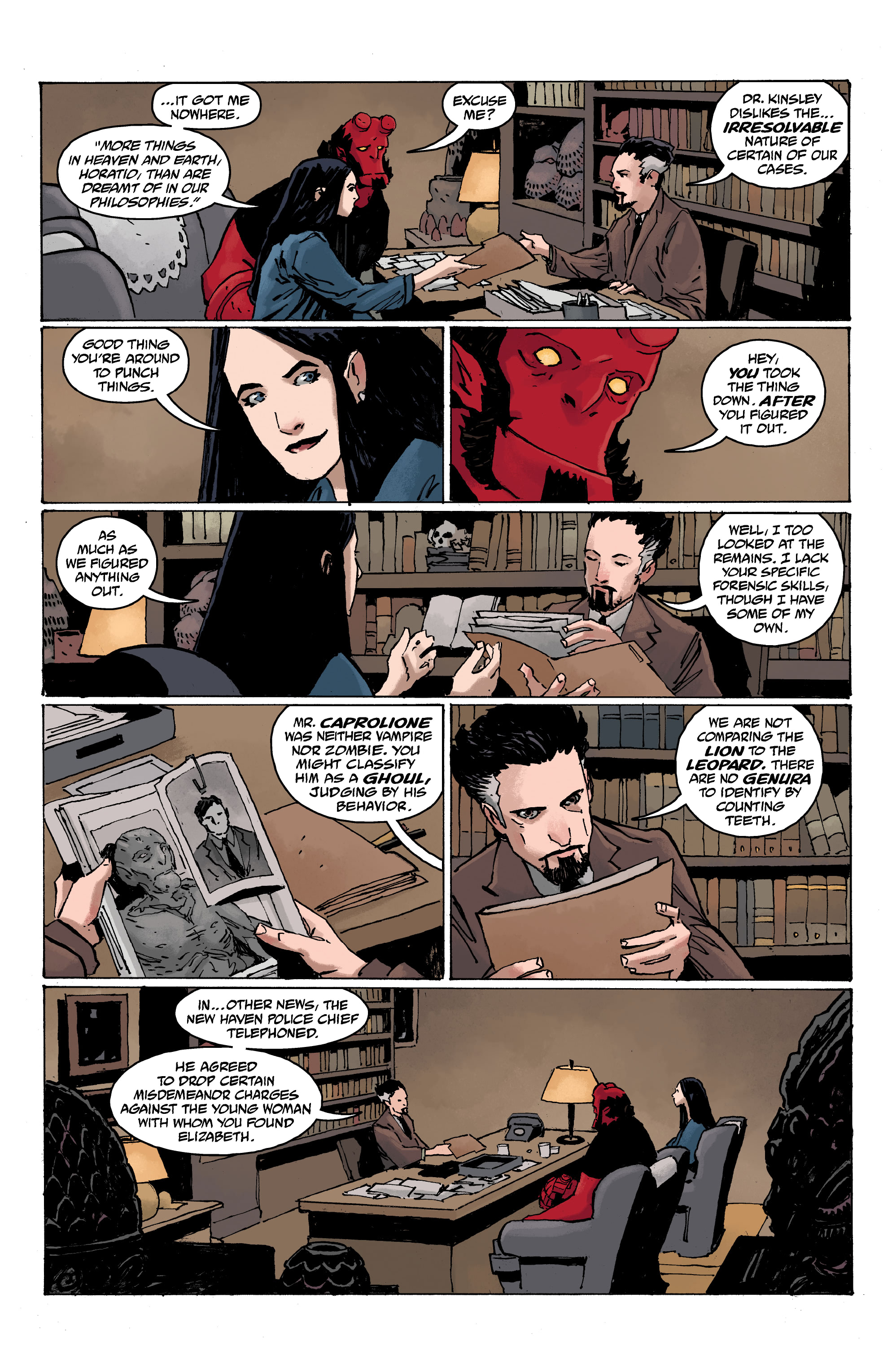 Hellboy and the B.P.R.D.: The Beast of Vargu and Others (2020) issue 1 - Page 95