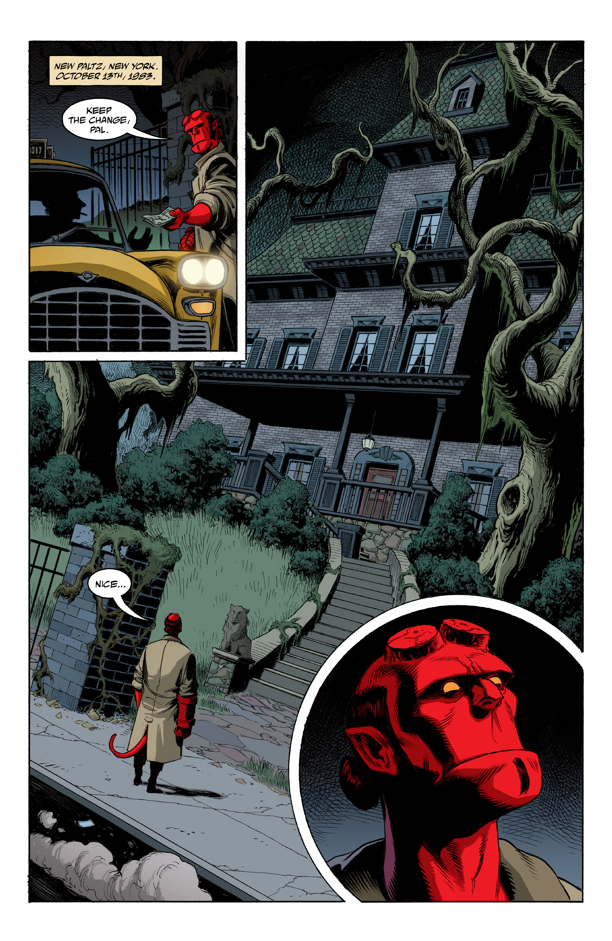 Hellboy and the B.P.R.D.: The Secret of Chesbro House (2021-): Chapter 1 - Page 3
