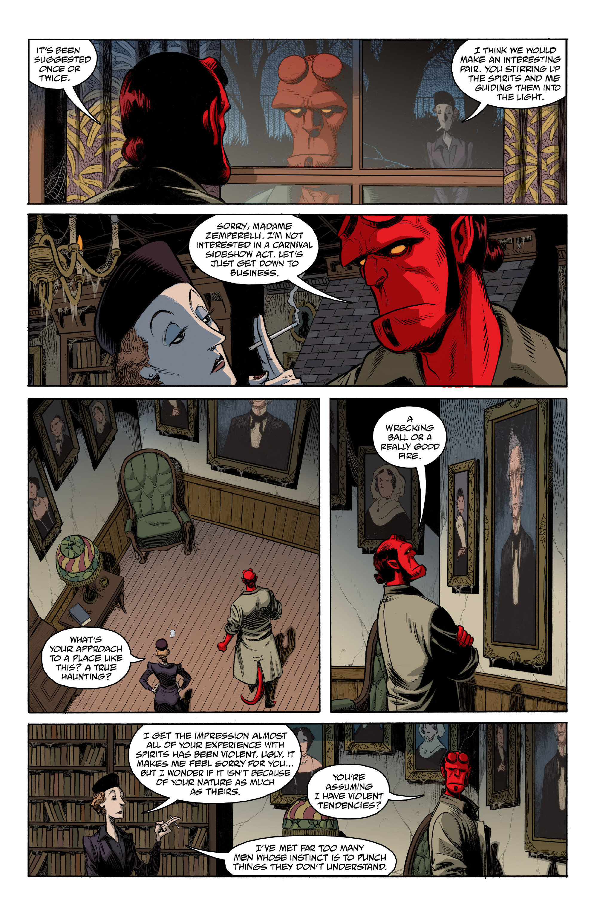 Hellboy and the B.P.R.D.: The Secret of Chesbro House (2021-) issue 1 - Page 6