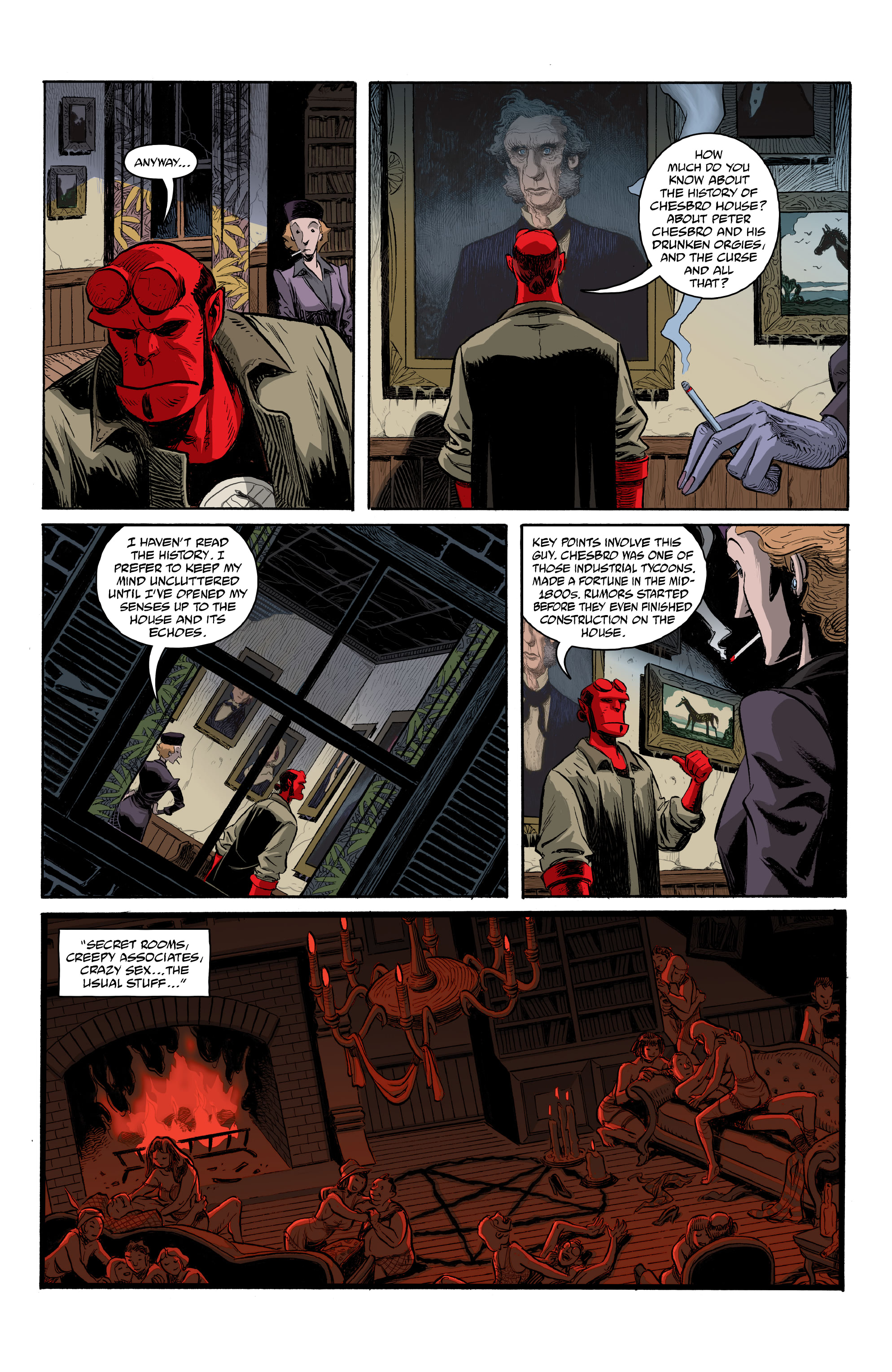 Hellboy and the B.P.R.D.: The Secret of Chesbro House (2021-) issue 1 - Page 7