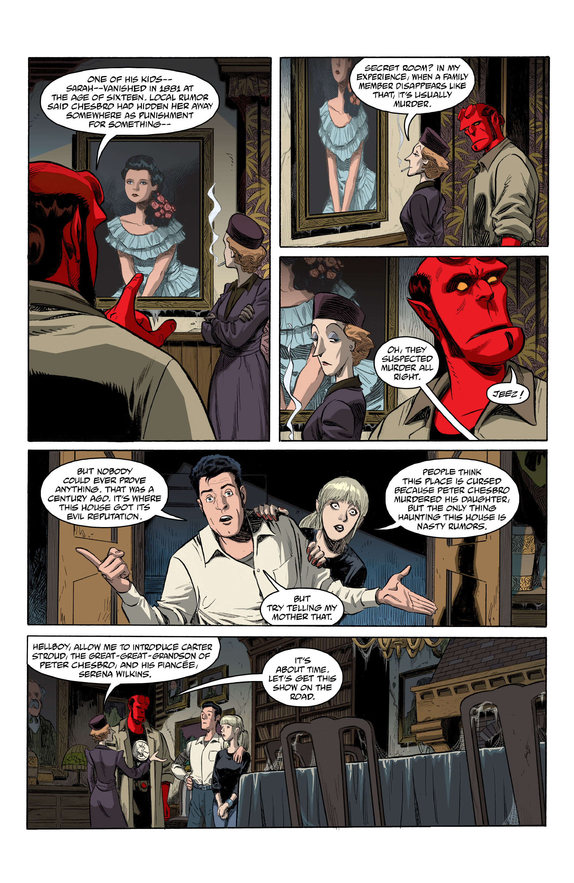 Hellboy and the B.P.R.D.: The Secret of Chesbro House (2021-) issue 1 - Page 8