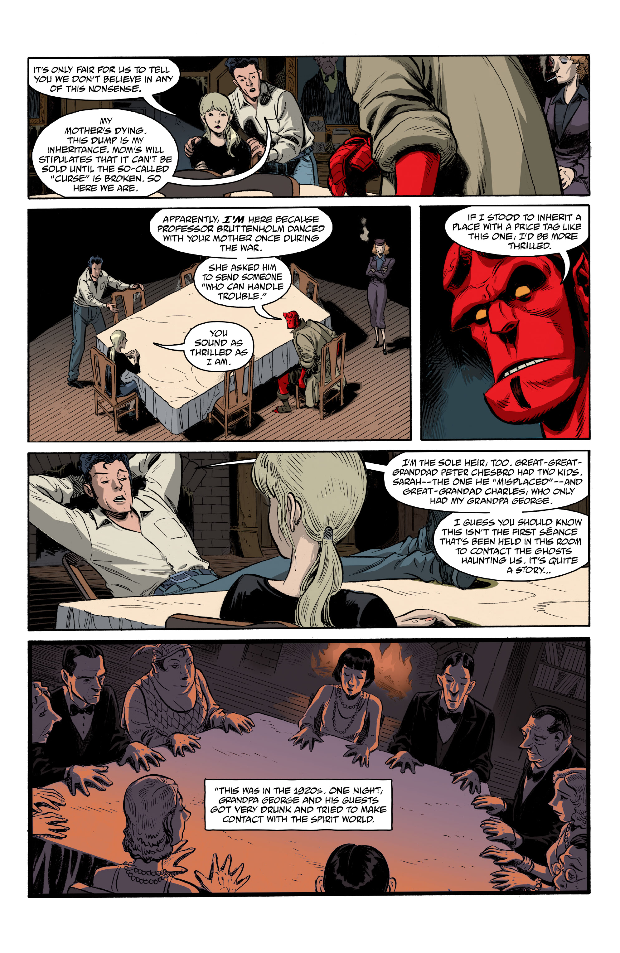 Hellboy and the B.P.R.D.: The Secret of Chesbro House (2021-) issue 1 - Page 9