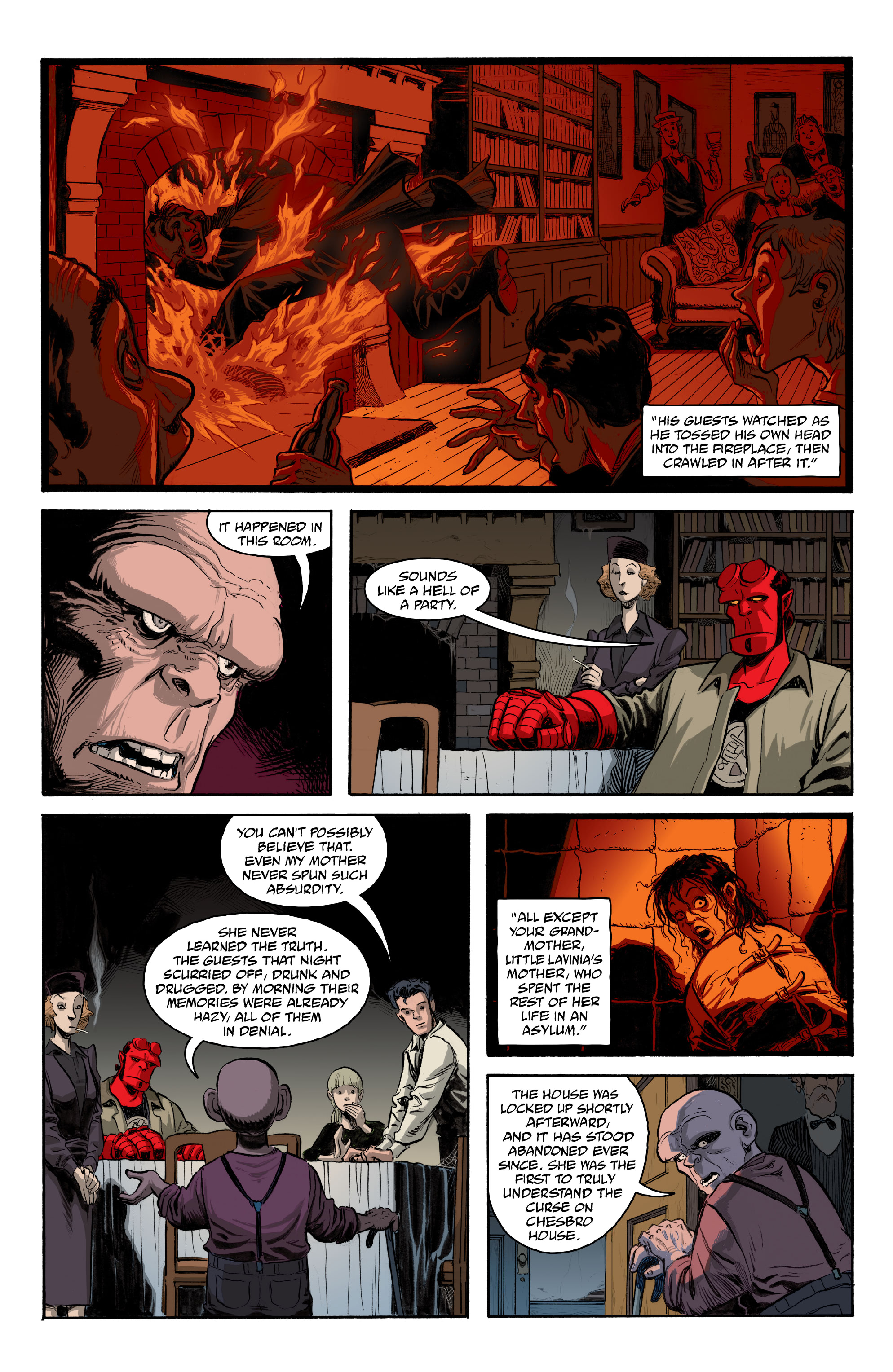 Hellboy And The B.P.R.D.: The Secret Of Chesbro House (2021-) Chapter 1 ...