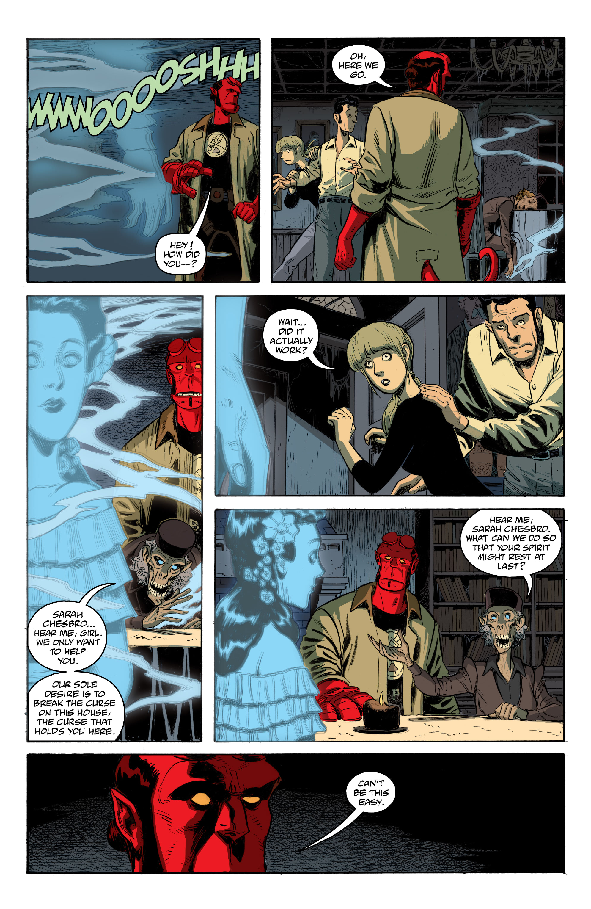 Hellboy and the B.P.R.D.: The Secret of Chesbro House (2021-) issue 1 - Page 23