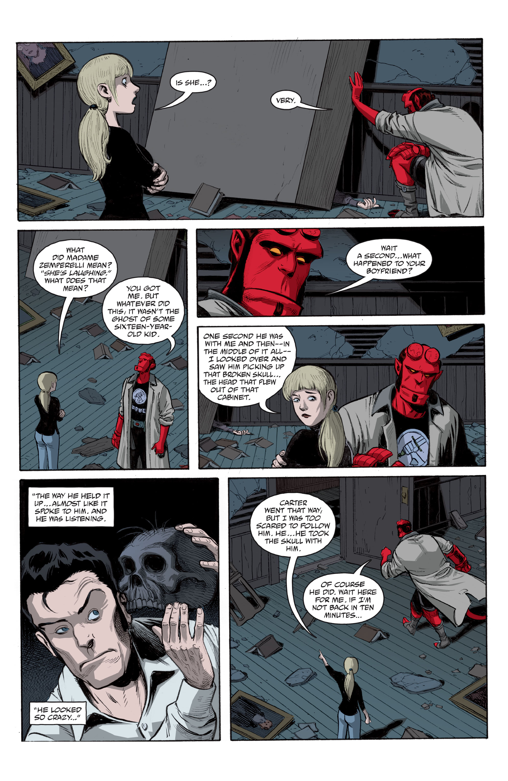 Hellboy and the B.P.R.D.: The Secret of Chesbro House (2021-) issue 2 - Page 8