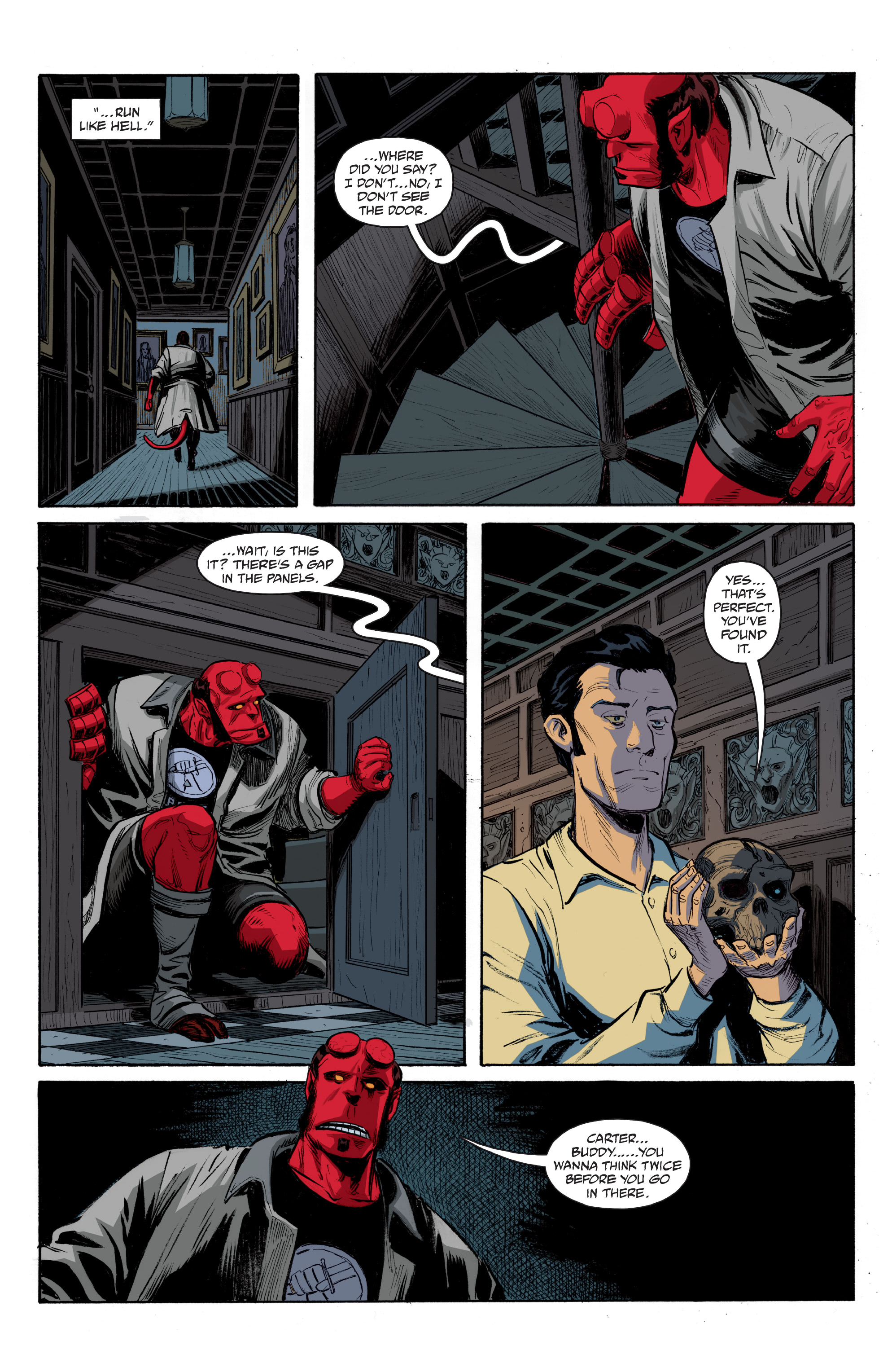 Hellboy and the B.P.R.D.: The Secret of Chesbro House (2021-) issue 2 - Page 9