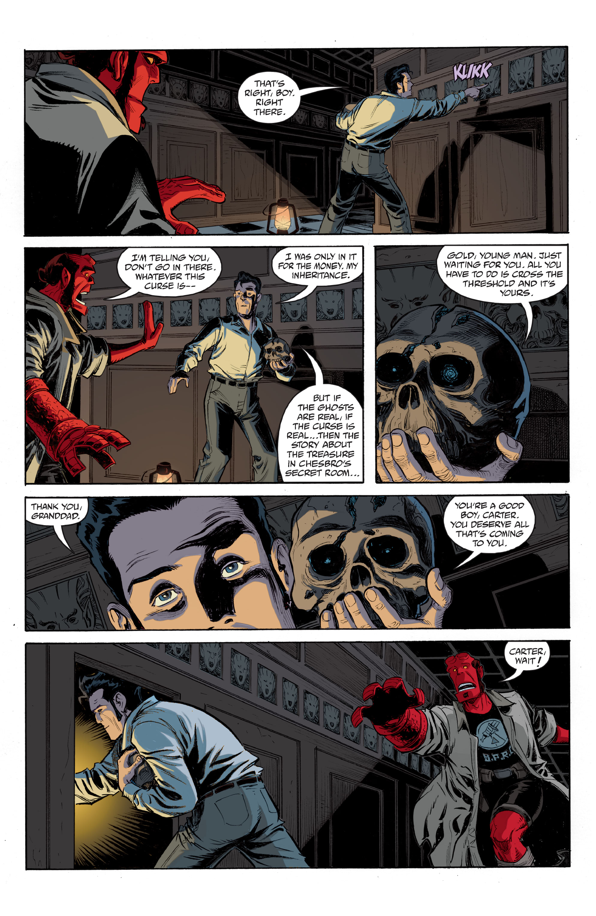 Hellboy and the B.P.R.D.: The Secret of Chesbro House (2021-) issue 2 - Page 10