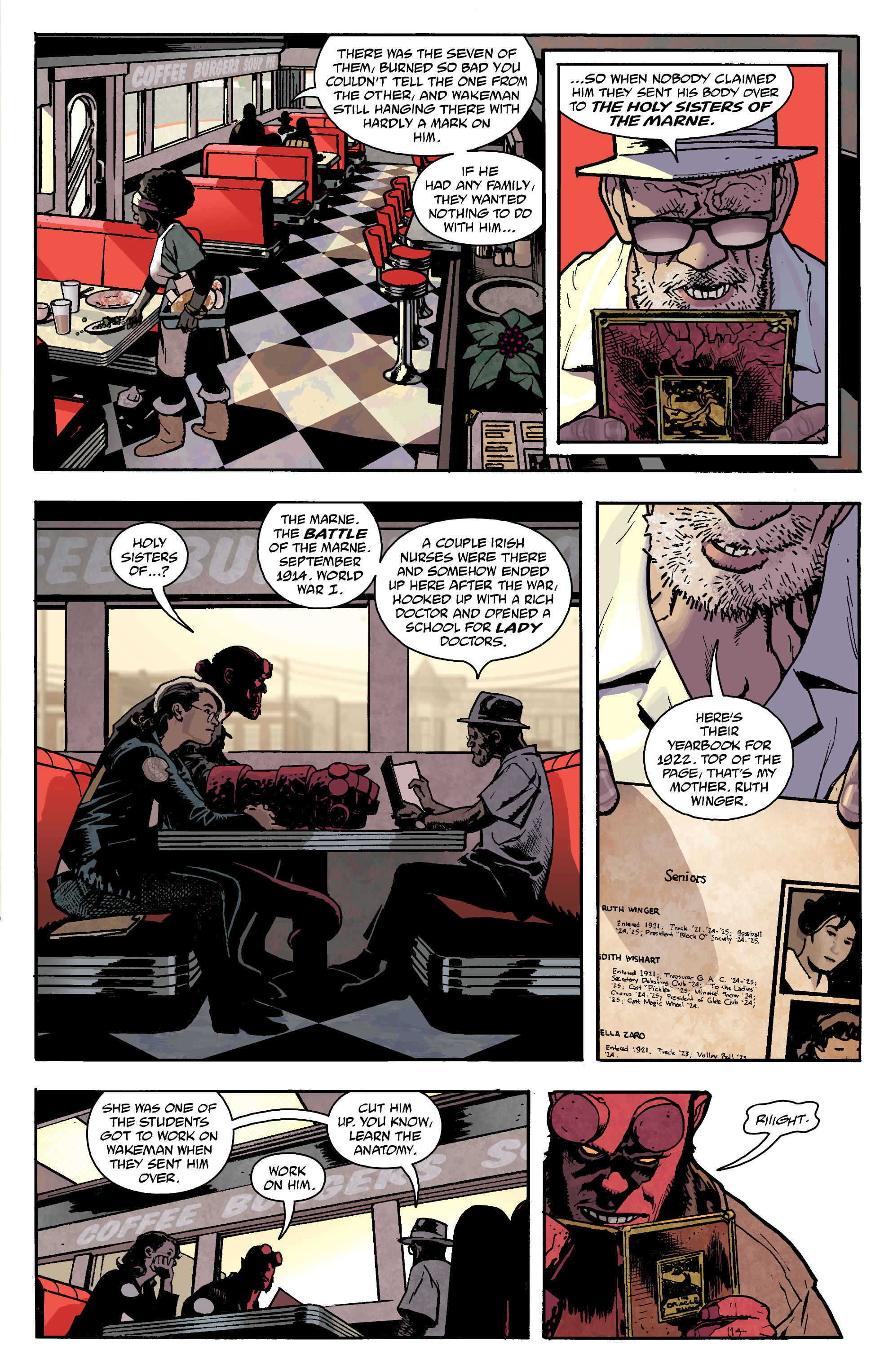 Hellboy and the B.P.R.D.: The Seven Wives Club (2020) issue 1 - Page 7