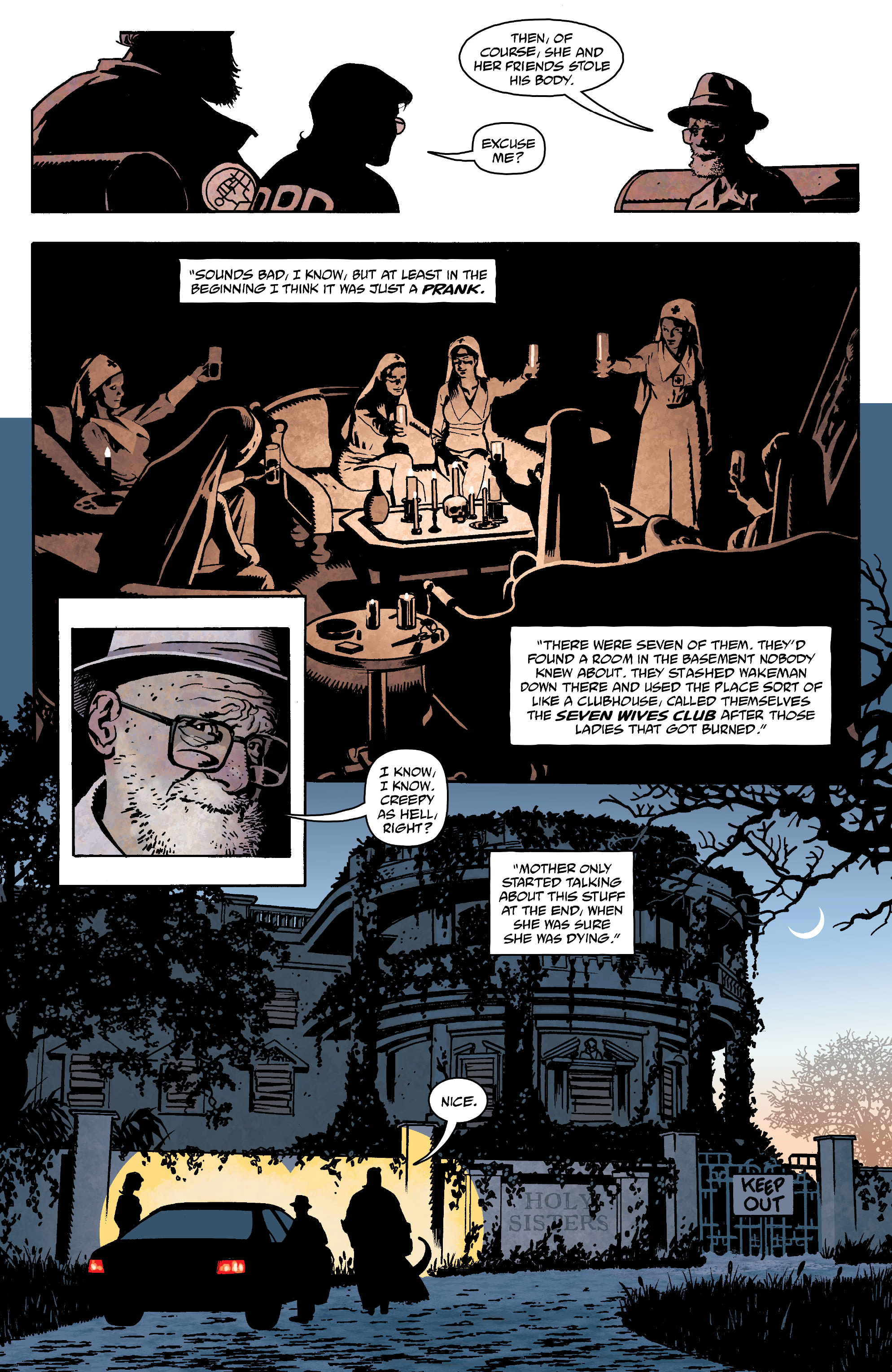 Hellboy and the B.P.R.D.: The Seven Wives Club (2020) issue 1 - Page 8