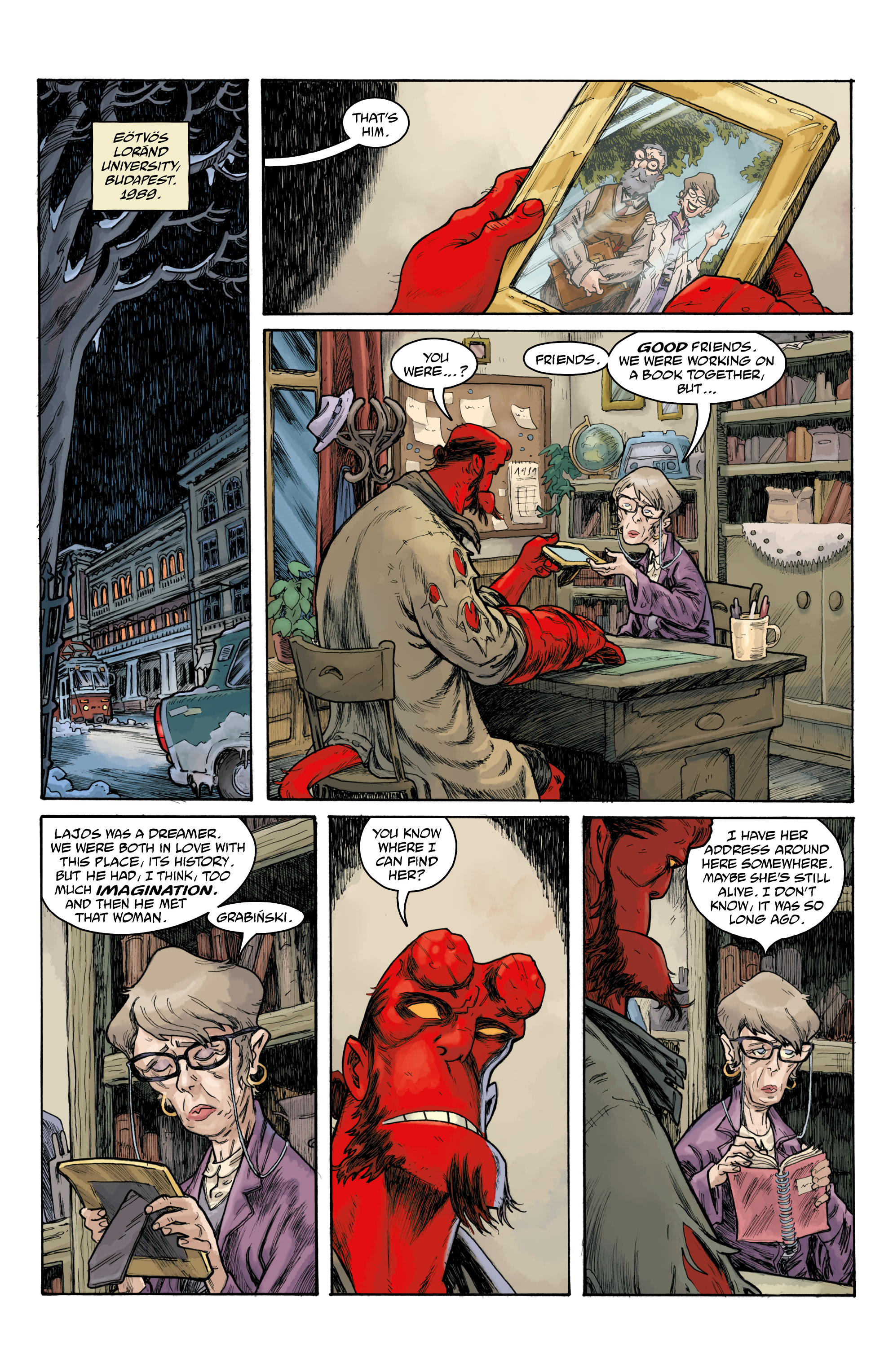 Hellboy and the B.P.R.D.: Time is a River (2022-): Chapter 1 - Page 3