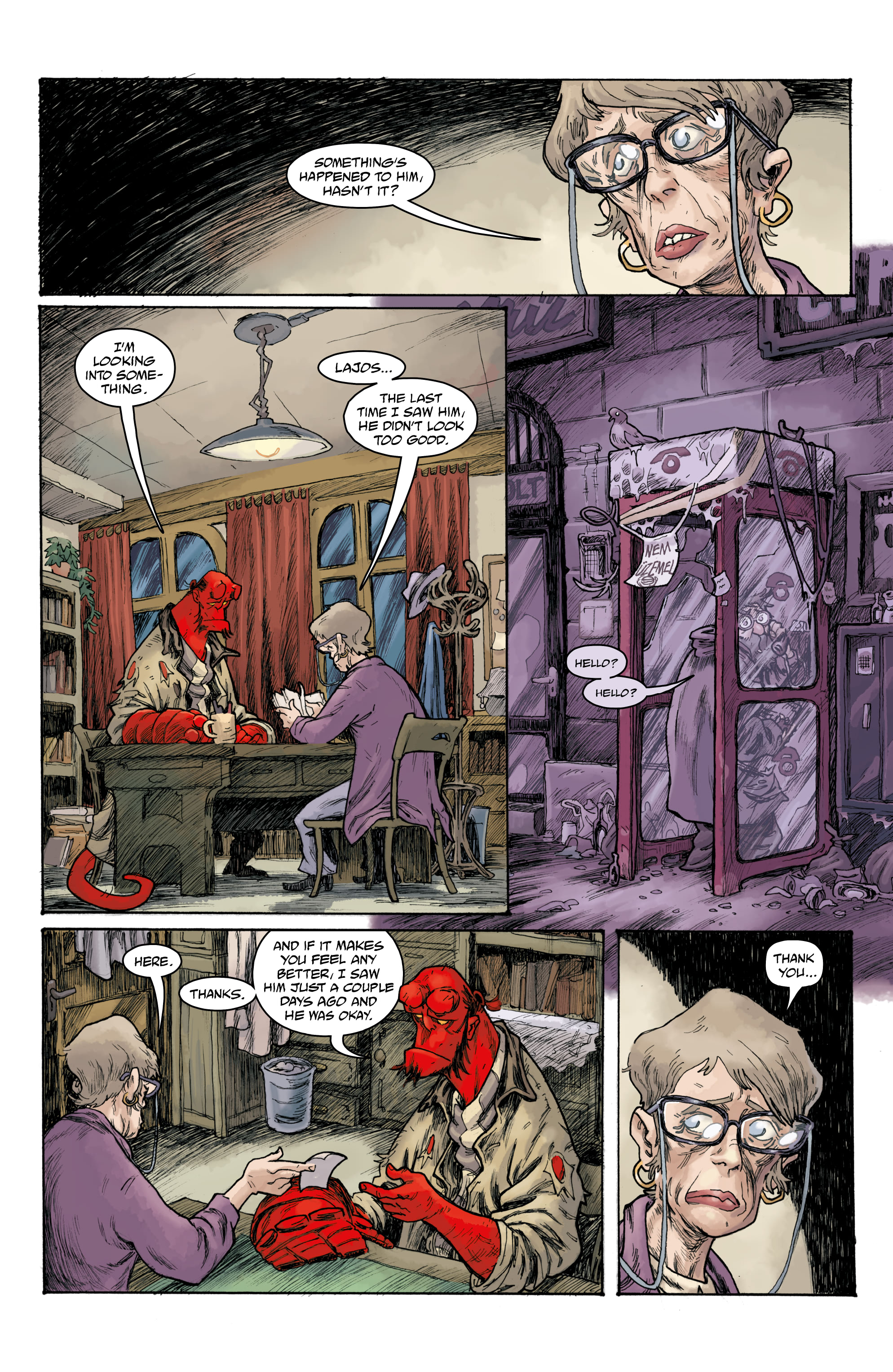 Hellboy and the B.P.R.D.: Time is a River (2022-): Chapter 1 - Page 4
