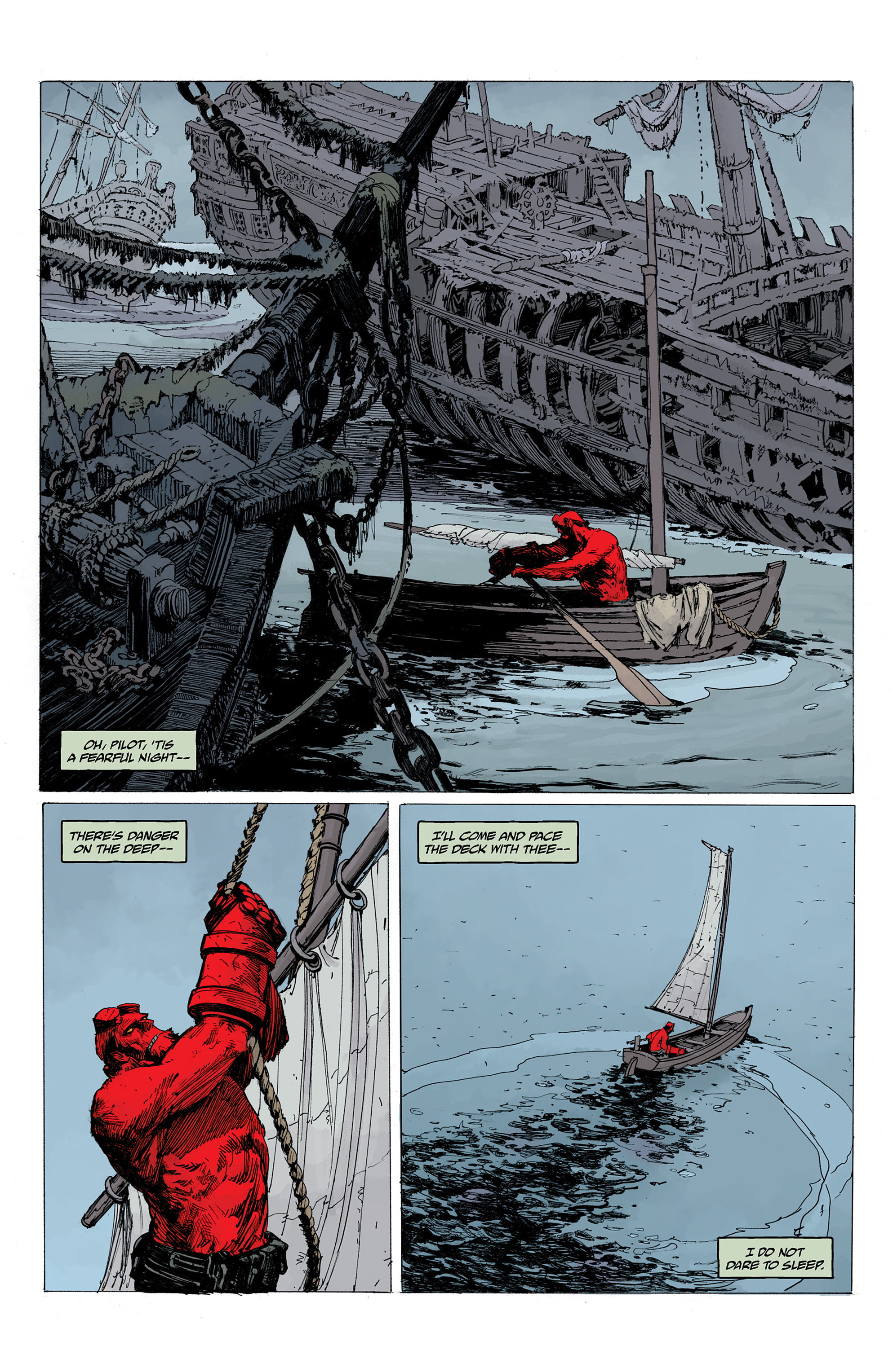 Hellboy: Into the Silent Sea (2017) issue 1 - Page 10