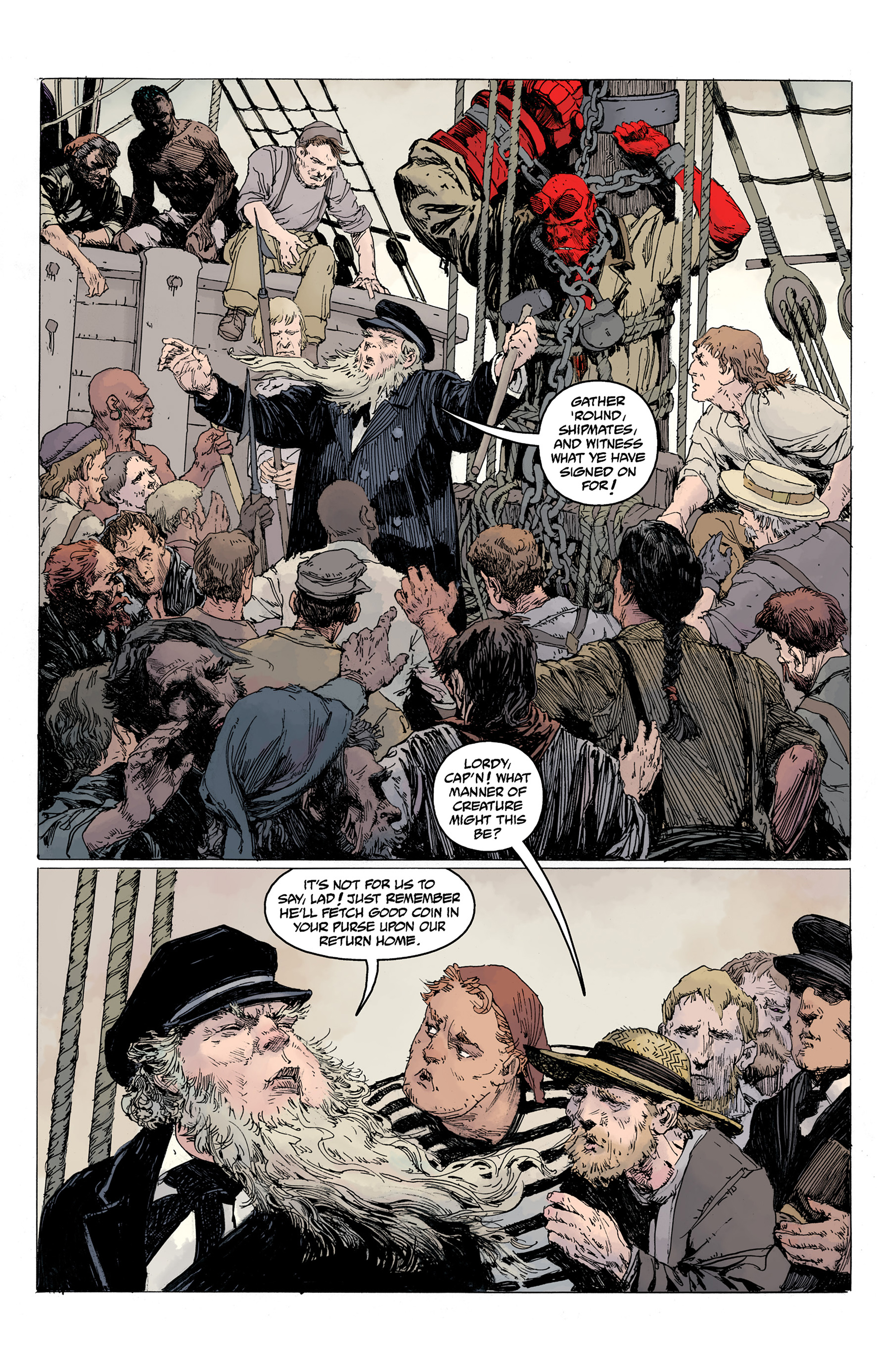 Hellboy: Into the Silent Sea (2017) issue 1 - Page 14