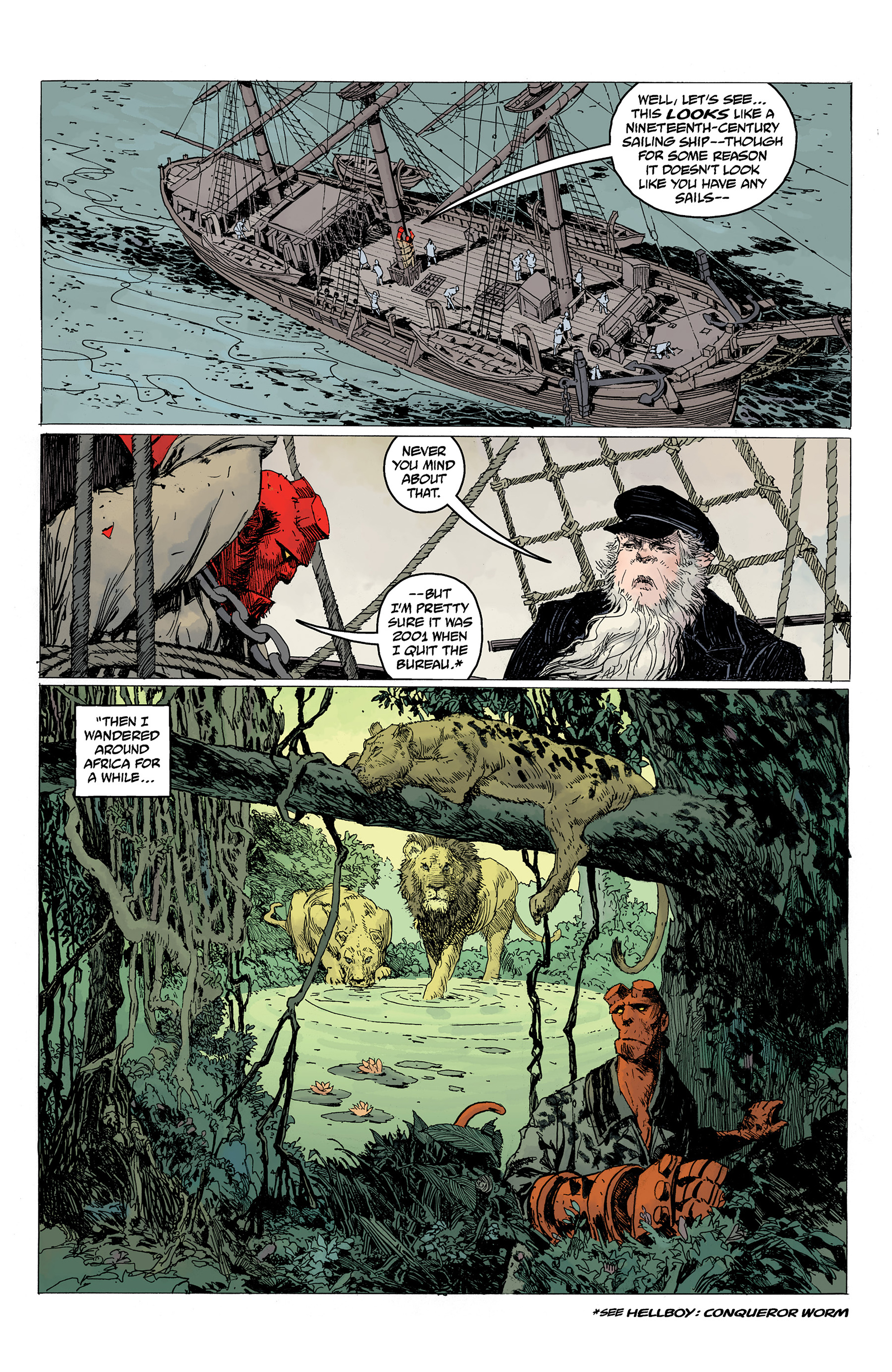 Hellboy: Into the Silent Sea (2017) issue 1 - Page 18