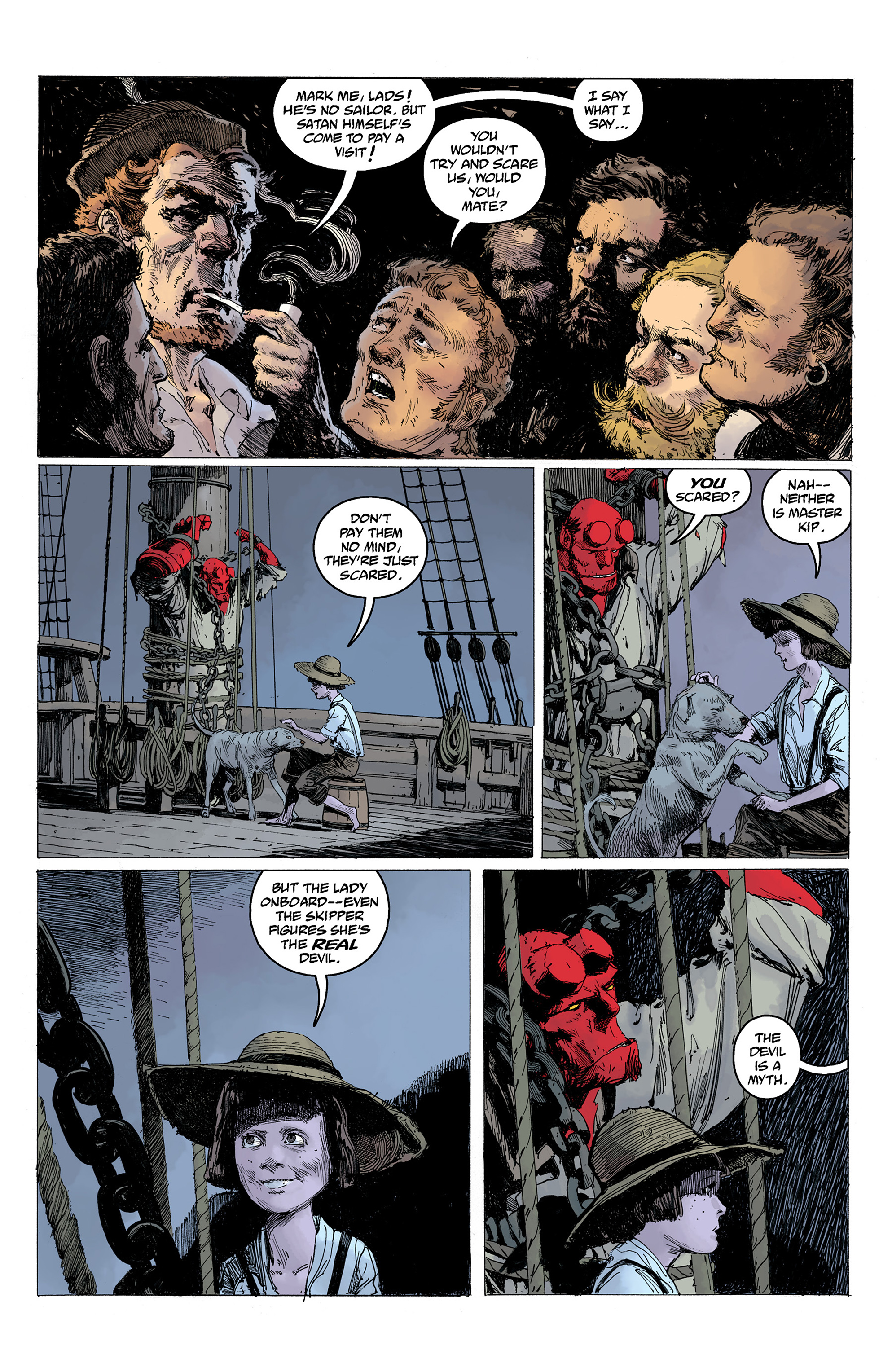 Hellboy: Into the Silent Sea (2017) issue 1 - Page 24