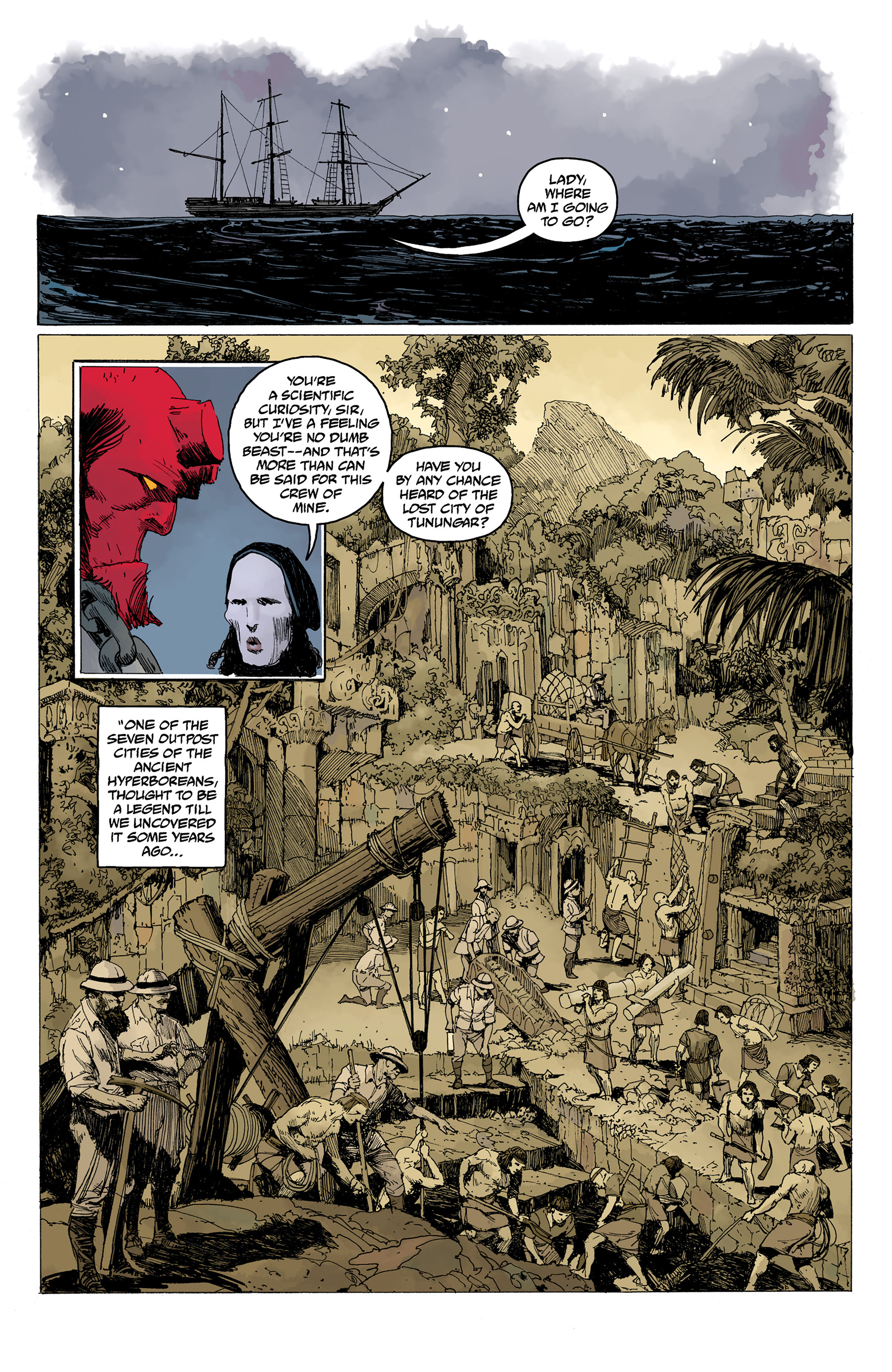 Hellboy: Into the Silent Sea (2017) issue 1 - Page 27