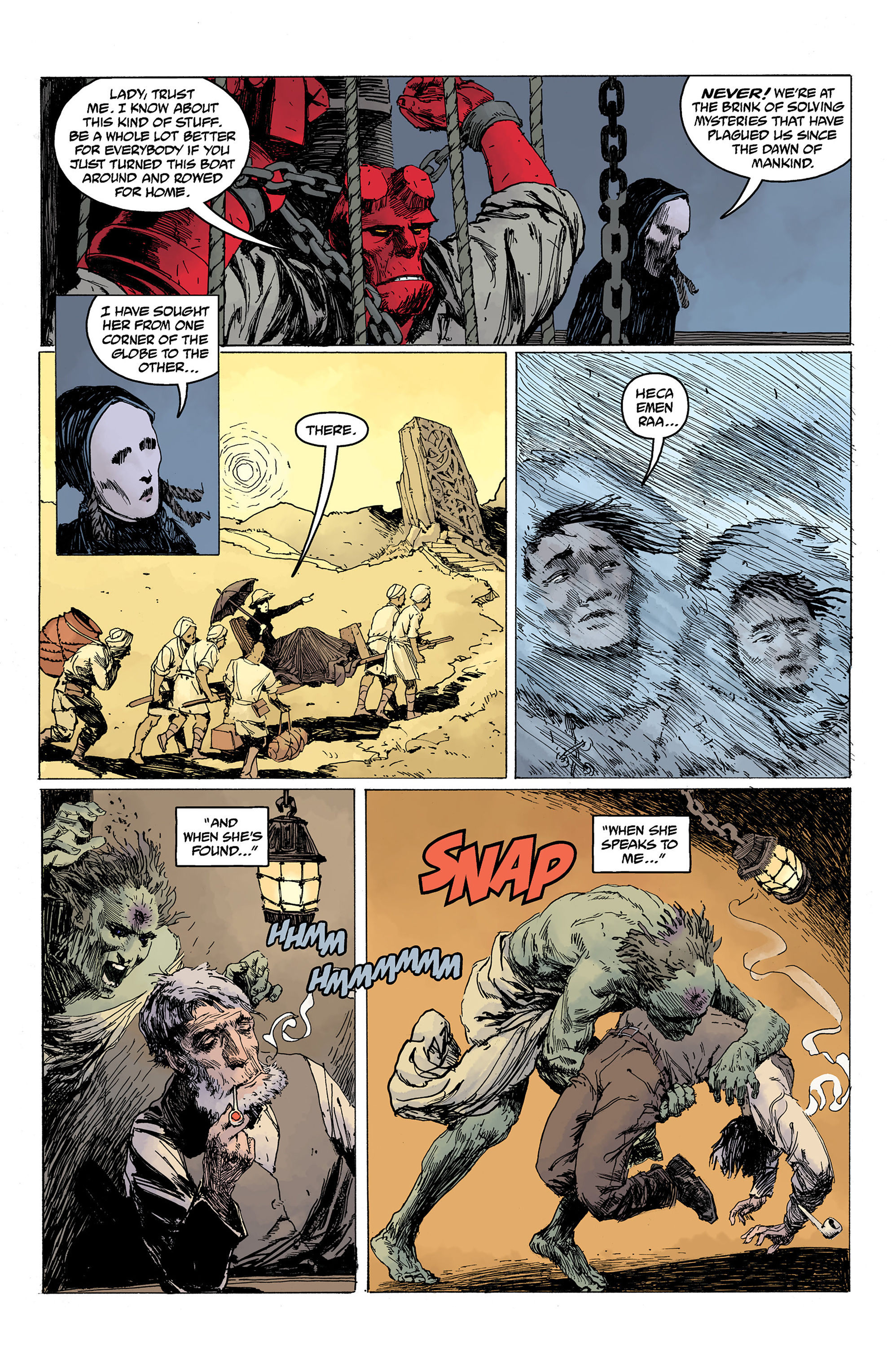 Hellboy: Into the Silent Sea (2017) issue 1 - Page 34