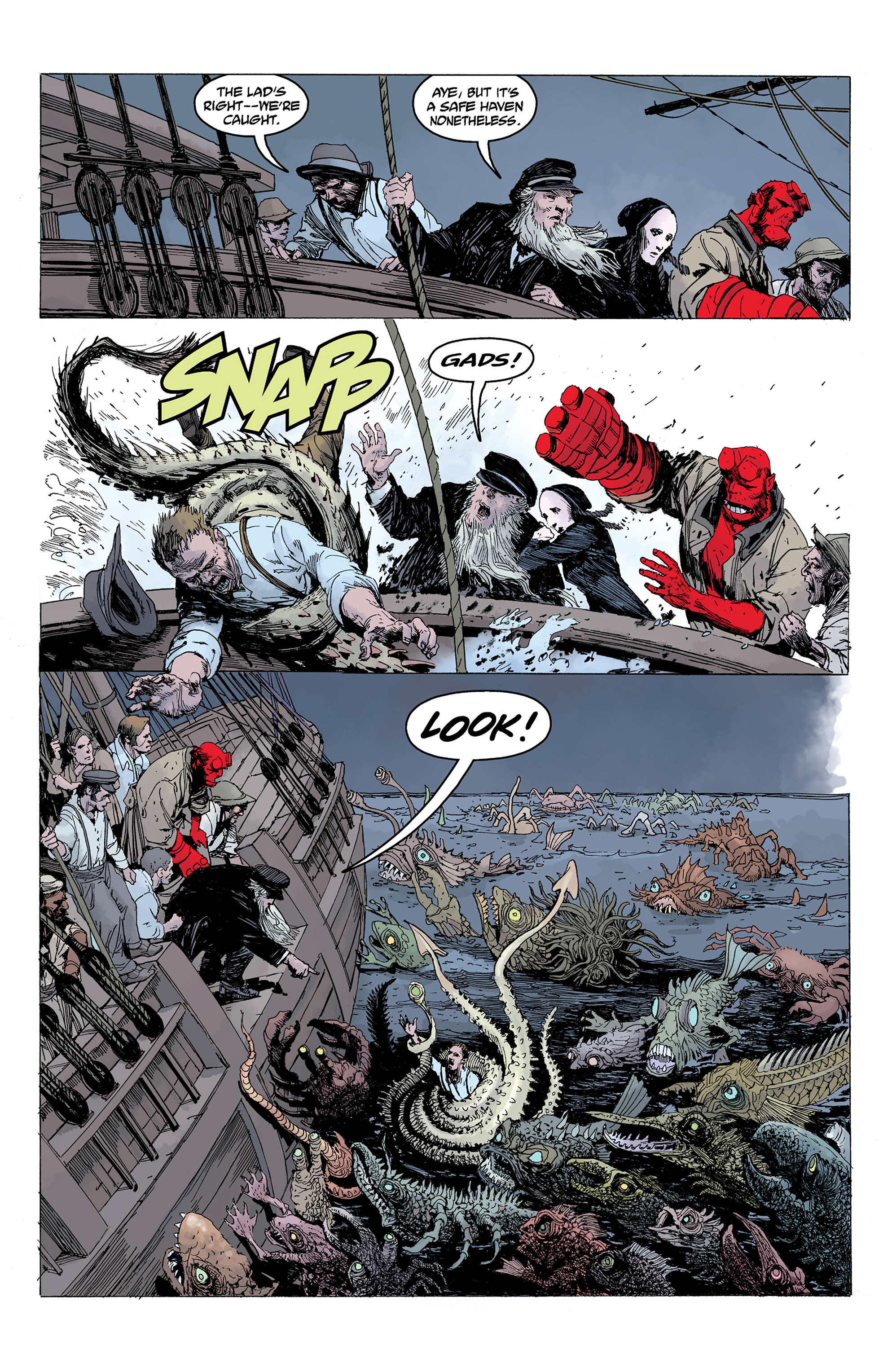 Hellboy: Into the Silent Sea (2017) issue 1 - Page 44