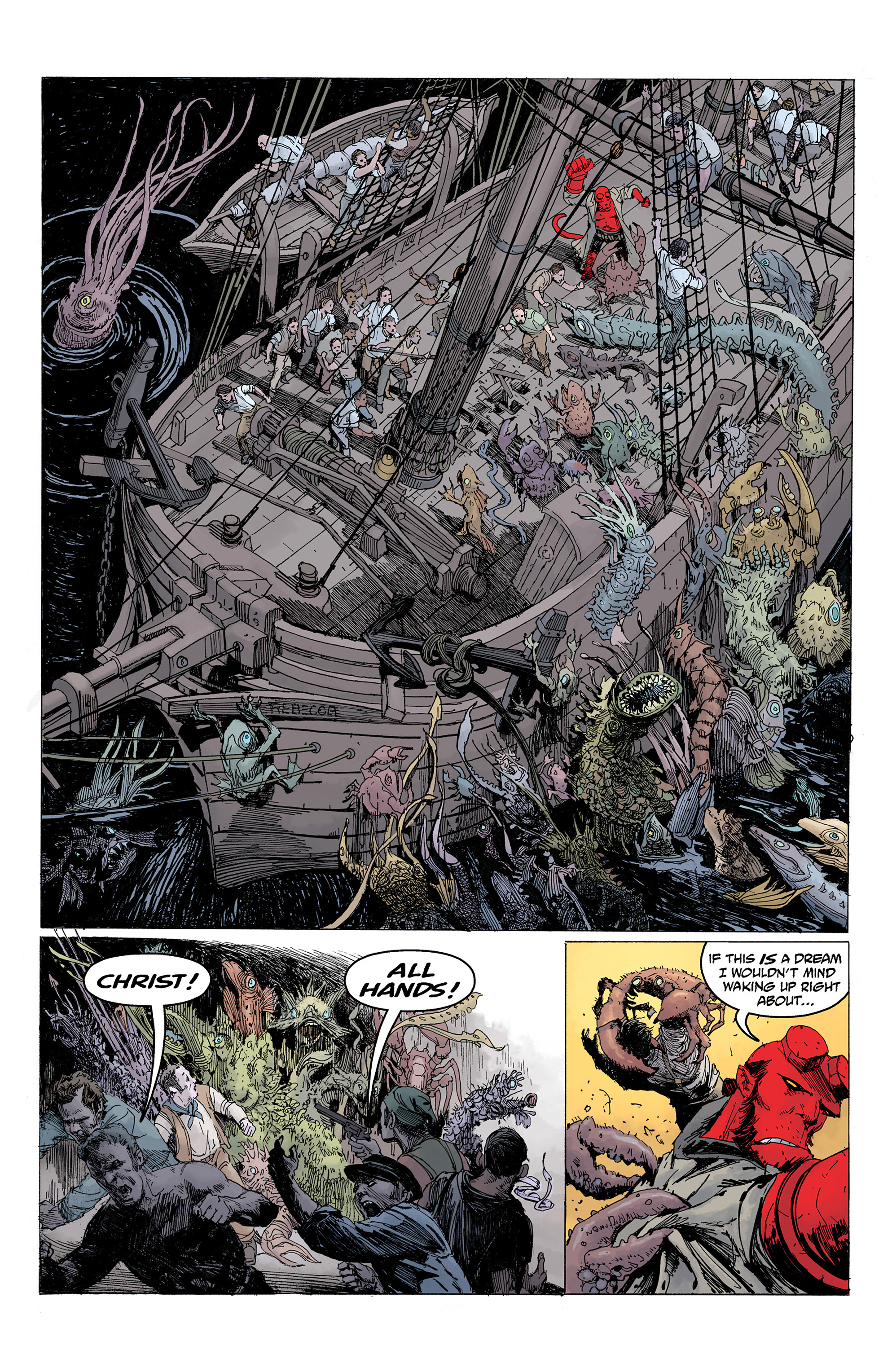 Hellboy: Into the Silent Sea (2017) issue 1 - Page 45