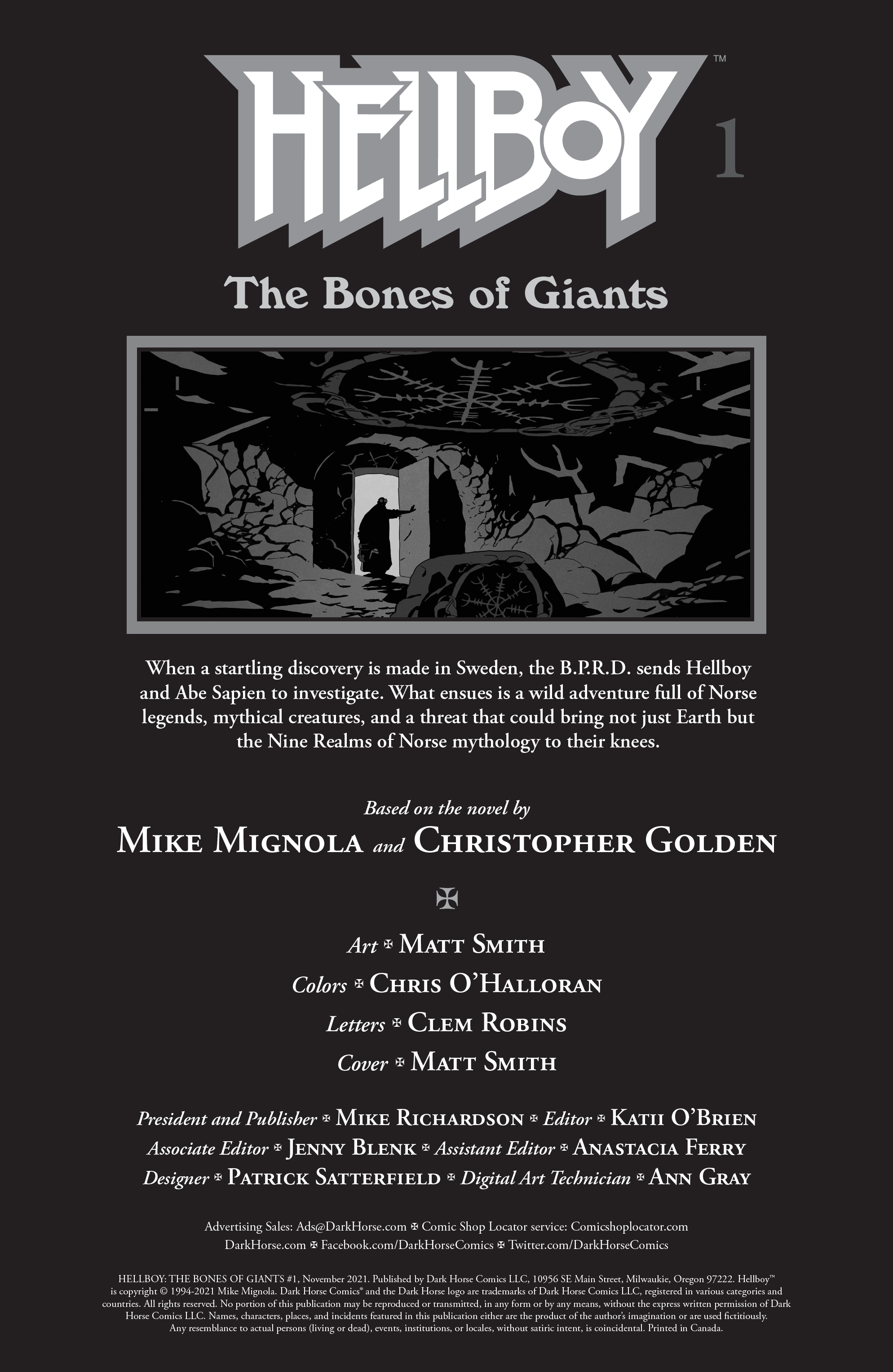 Hellboy: The Bones of Giants (2021-): Chapter 1 - Page 2