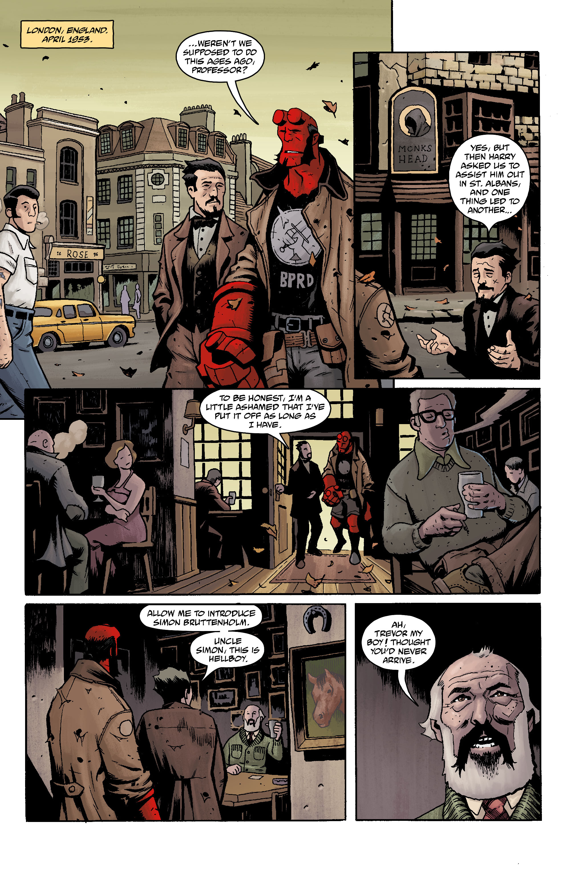 Hellboy: The Silver Lantern Club (2021-): Chapter 1 - Page 3