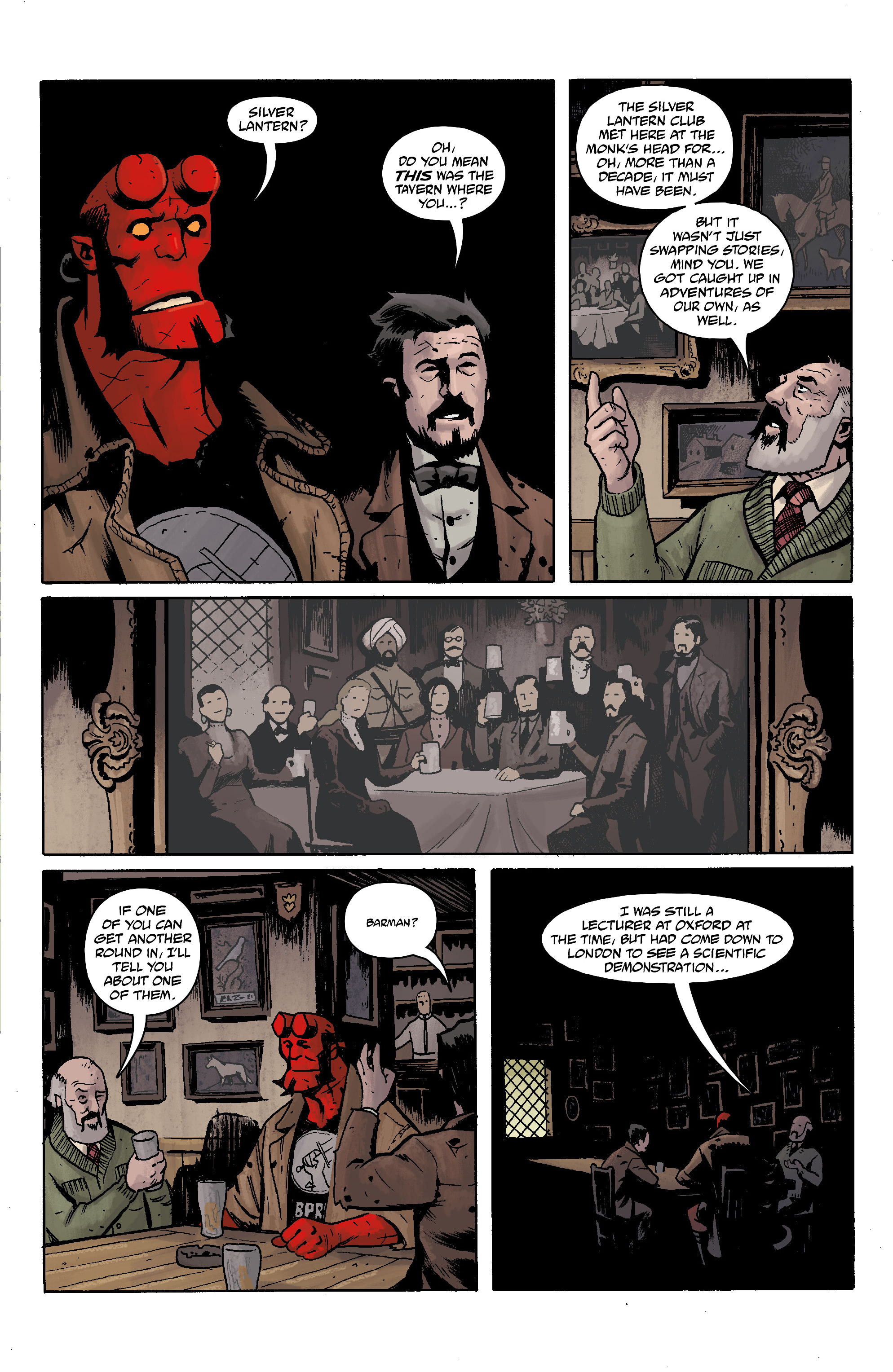 Hellboy: The Silver Lantern Club (2021-) issue 1 - Page 5