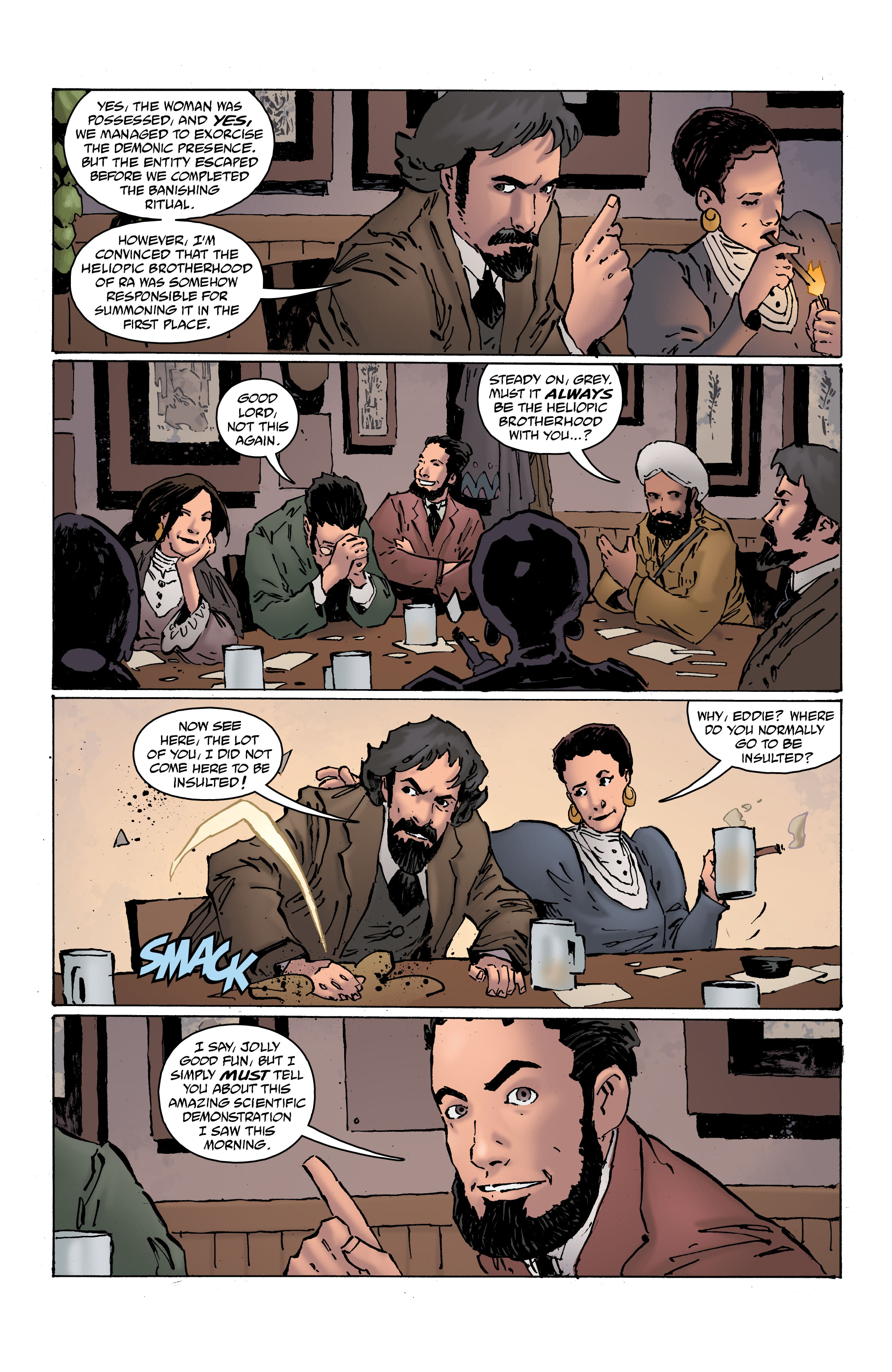 Hellboy: The Silver Lantern Club (2021-) issue 1 - Page 10