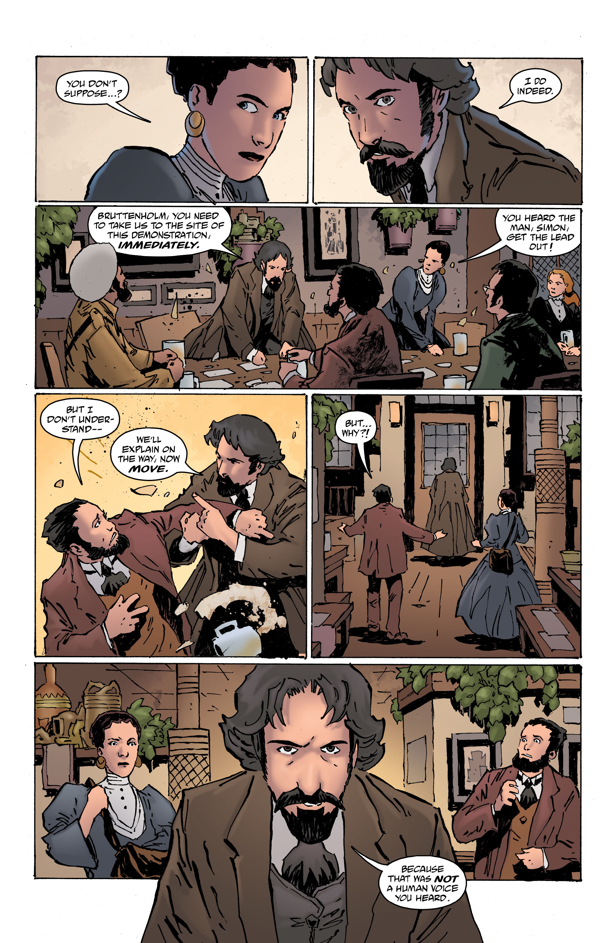 Hellboy: The Silver Lantern Club (2021-) issue 1 - Page 12