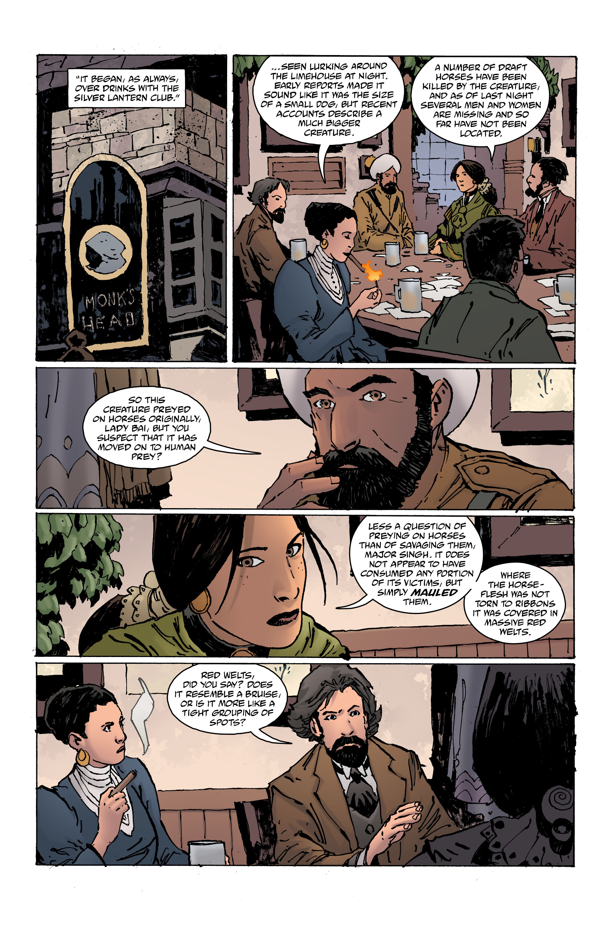 Hellboy: The Silver Lantern Club (2021-): Chapter 2 - Page 4