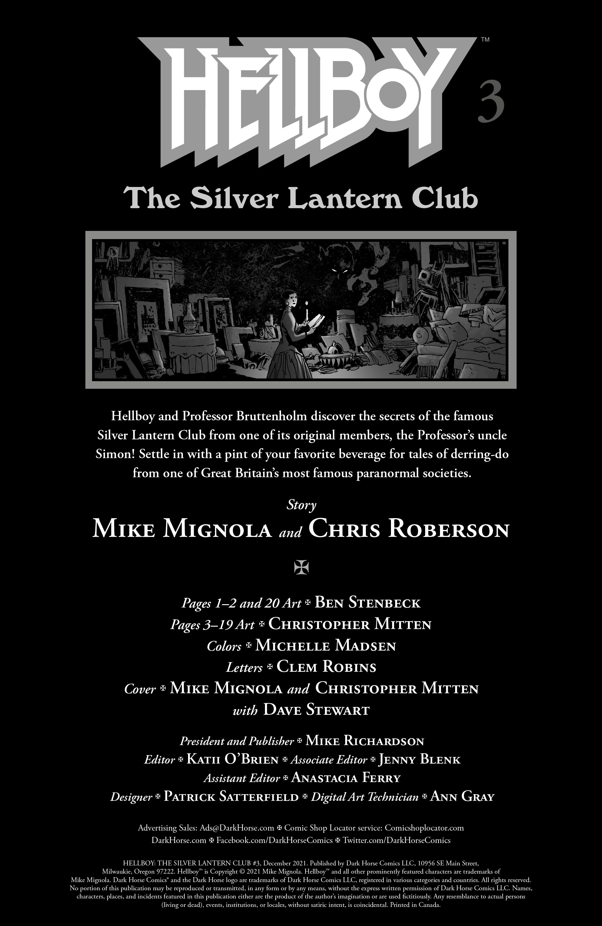 Hellboy: The Silver Lantern Club (2021-): Chapter 3 - Page 2