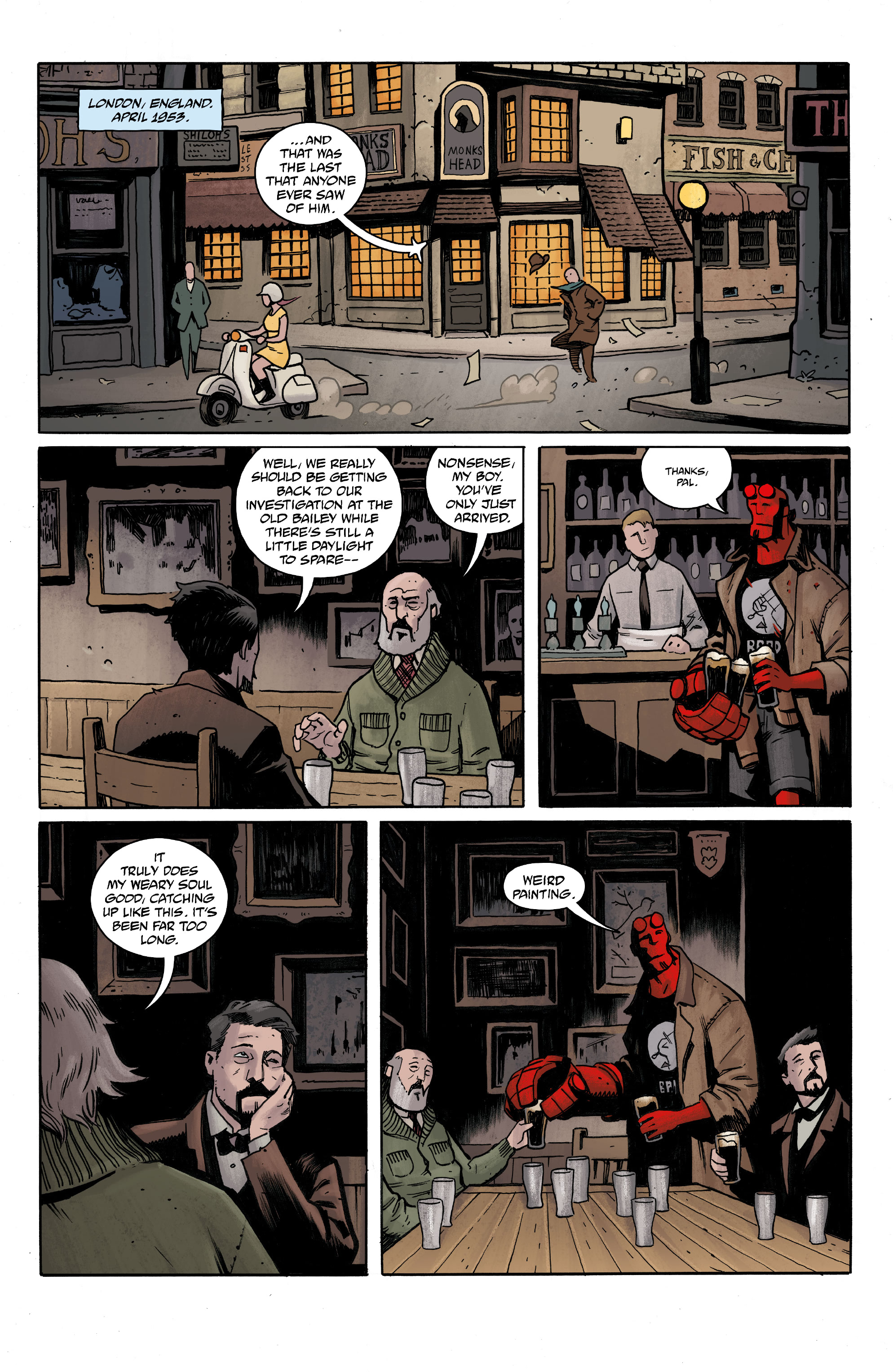 Hellboy: The Silver Lantern Club (2021-): Chapter 3 - Page 3