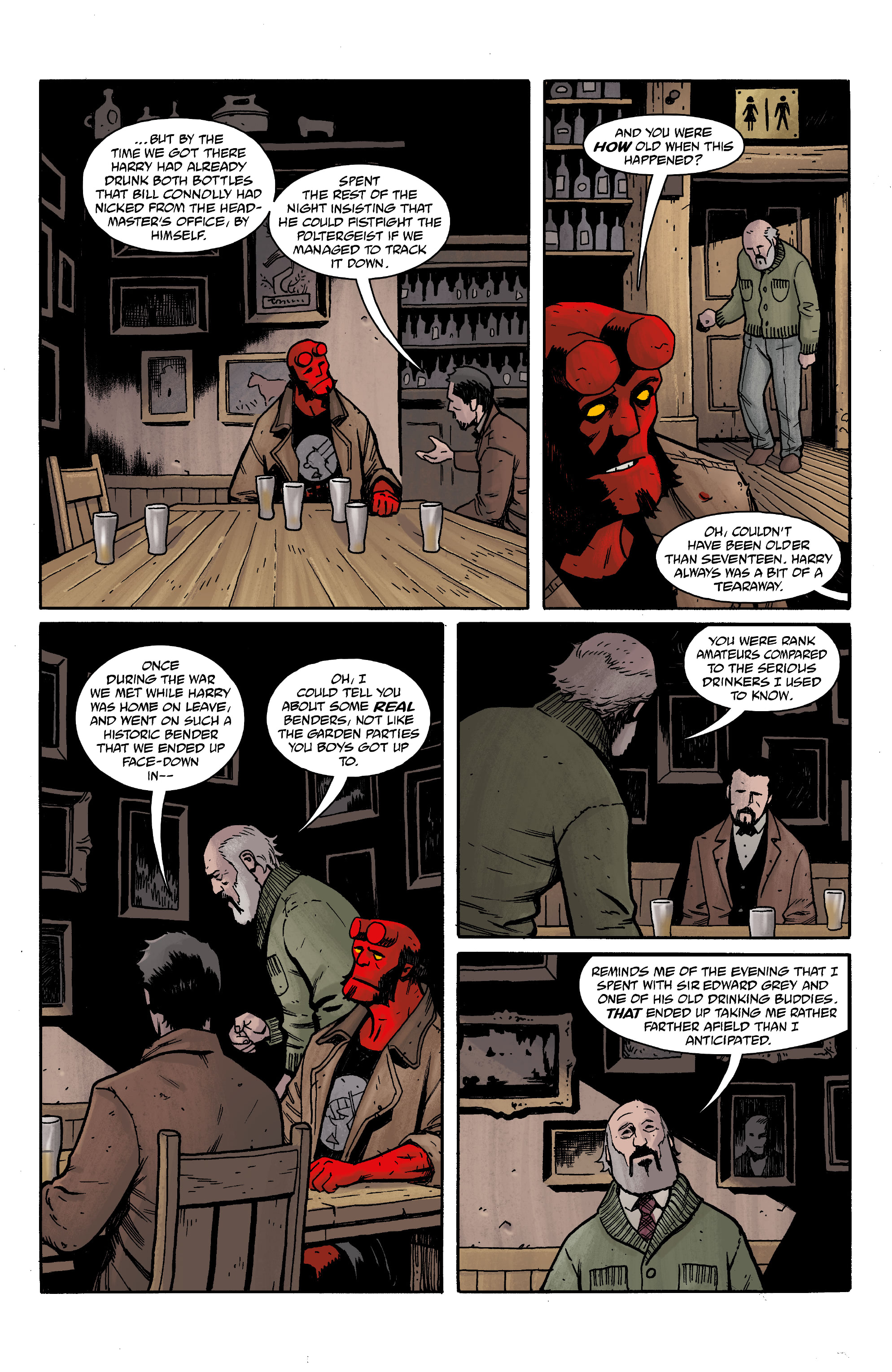 Hellboy: The Silver Lantern Club (2021-): Chapter 4 - Page 3