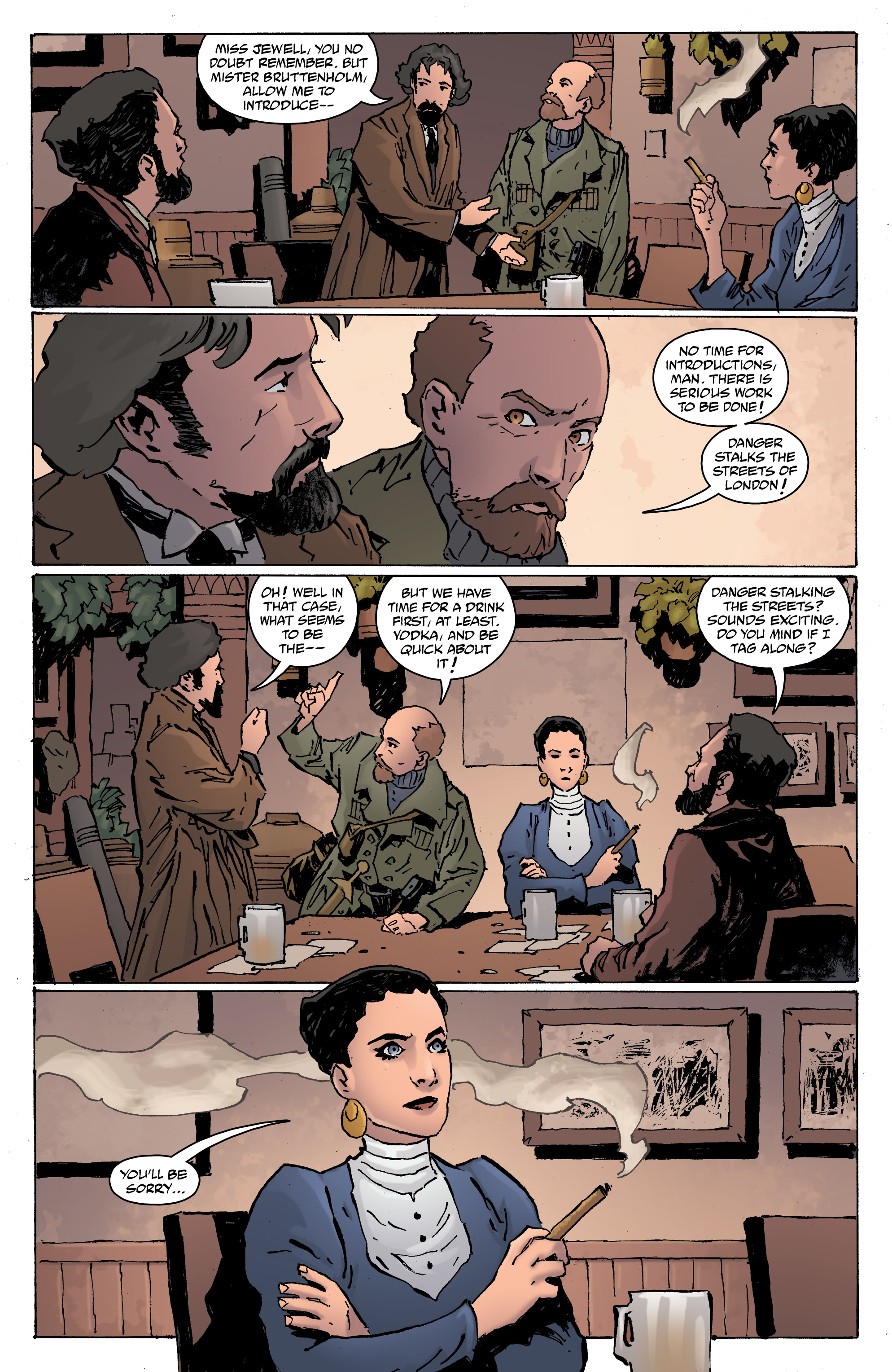 Hellboy: The Silver Lantern Club (2021-) issue 4 - Page 6