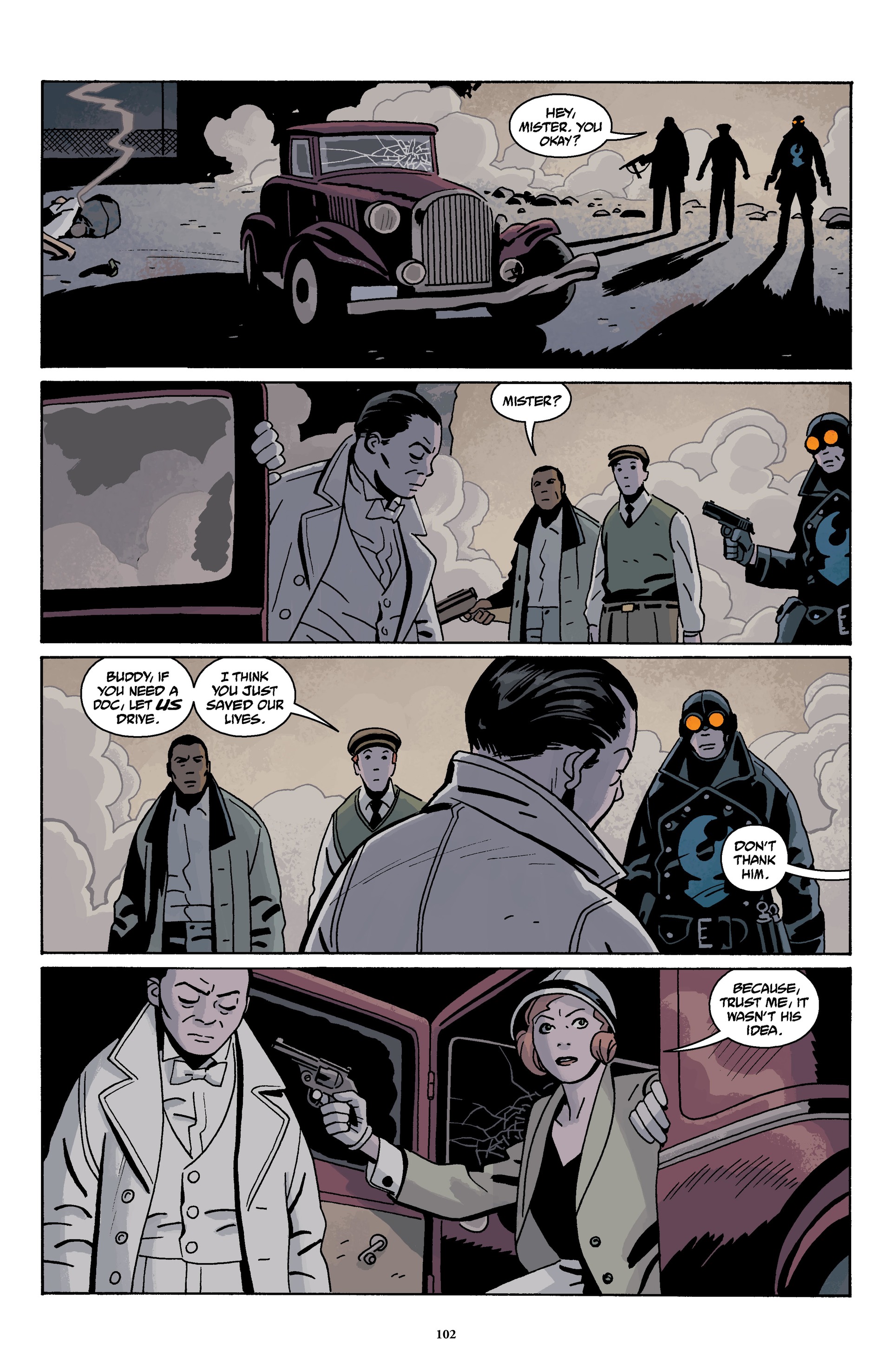 Hellboy Universe Essentials: Lobster Johnson (2022) issue TPB - Page 103