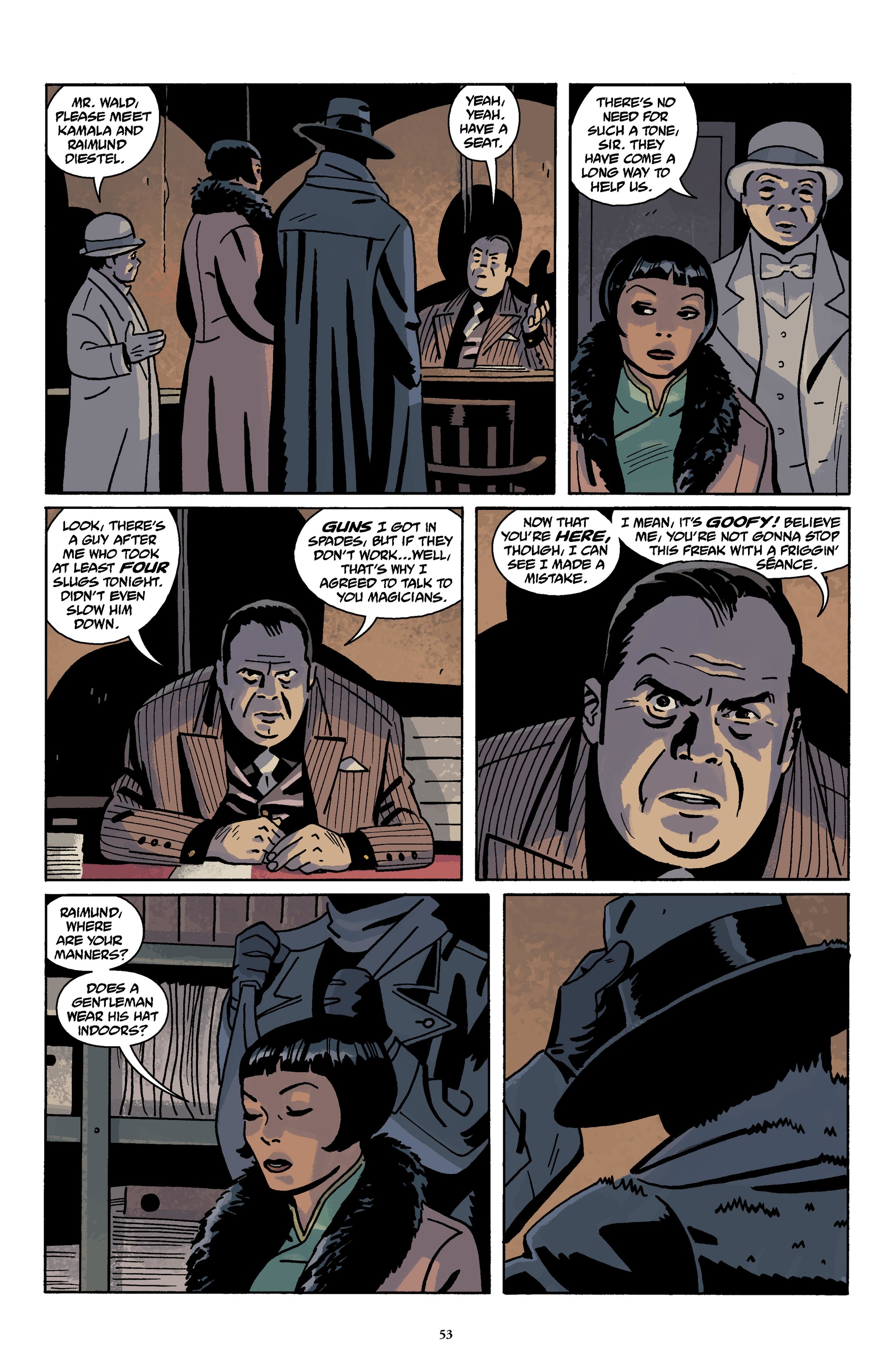 Hellboy Universe Essentials: Lobster Johnson (2022) issue TPB - Page 54