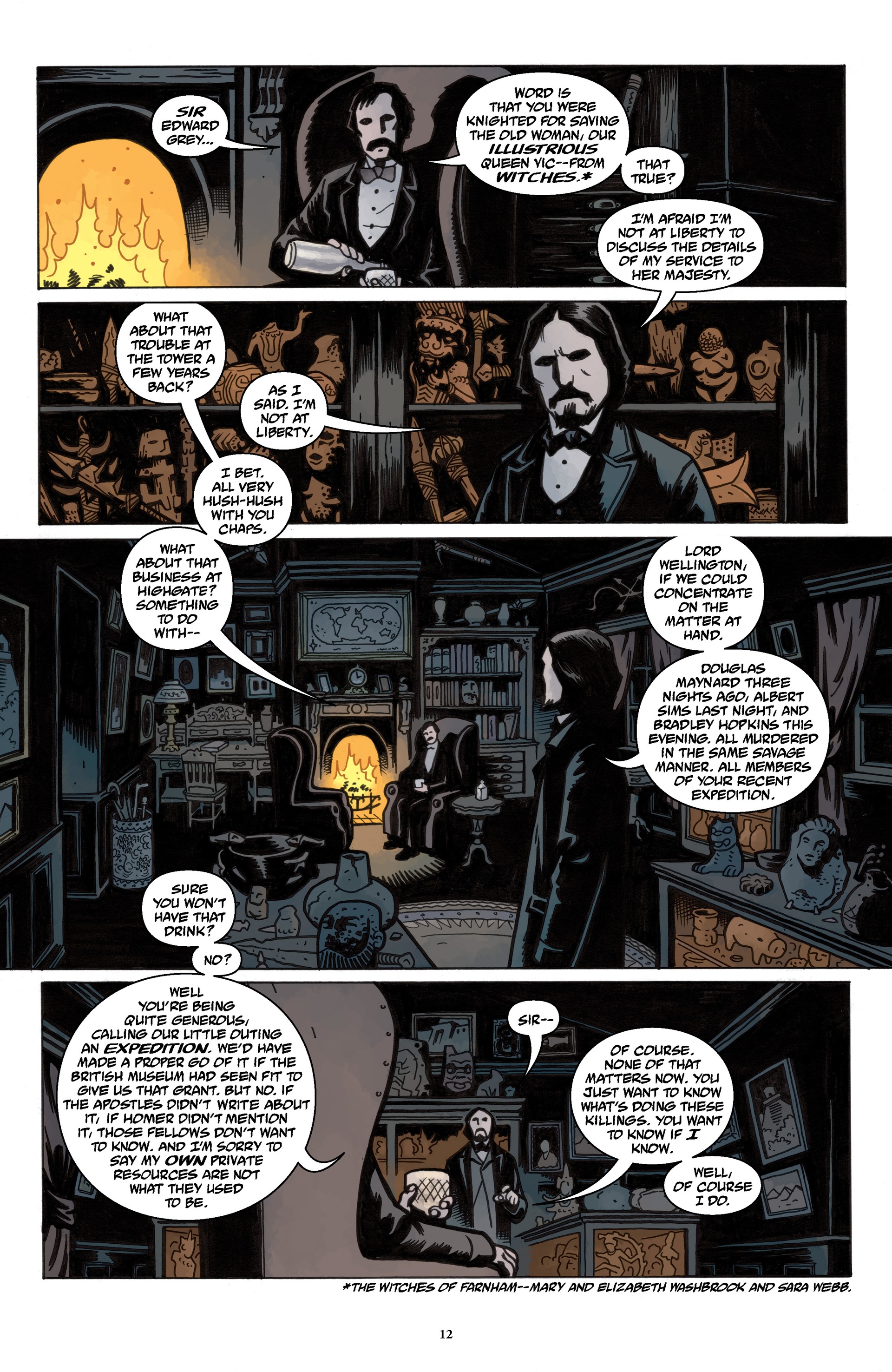 Hellboy Universe Essentials: Witchfinder (2022) issue TP - Page 14