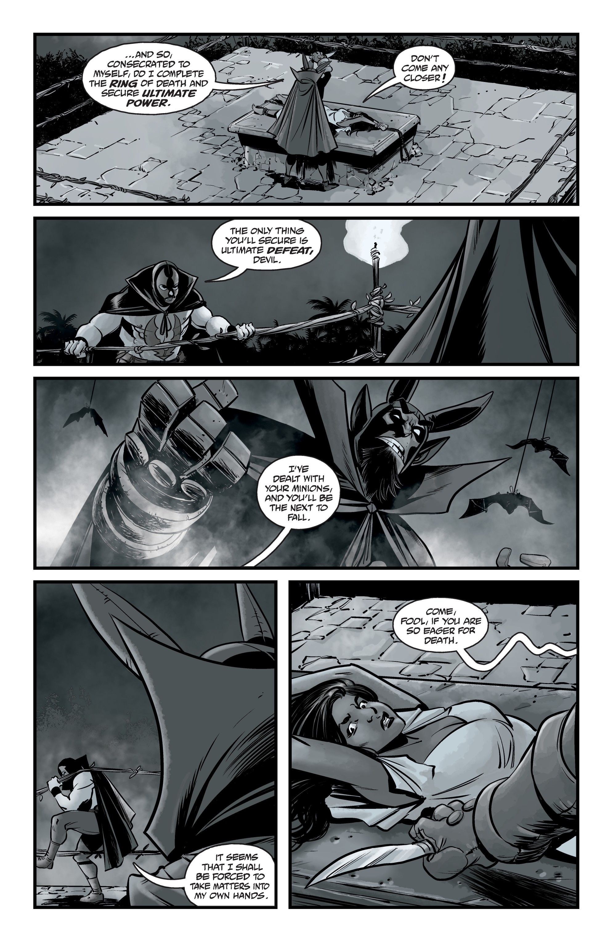 Hellboy vs. Lobster Johnson in: The Ring of Death (2019-): Chapter 1 - Page 14