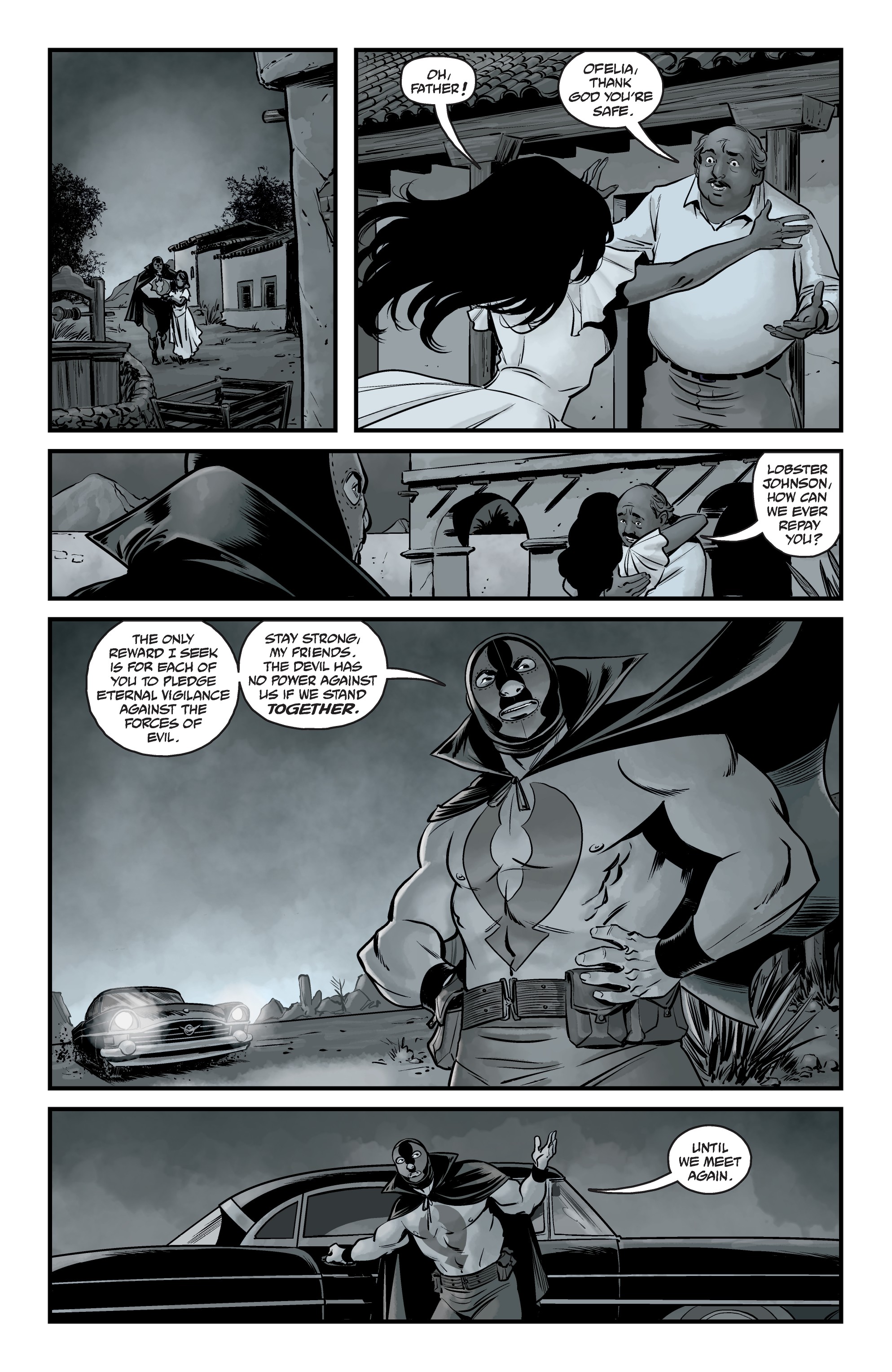 Hellboy vs. Lobster Johnson in: The Ring of Death (2019-): Chapter 1 - Page 18