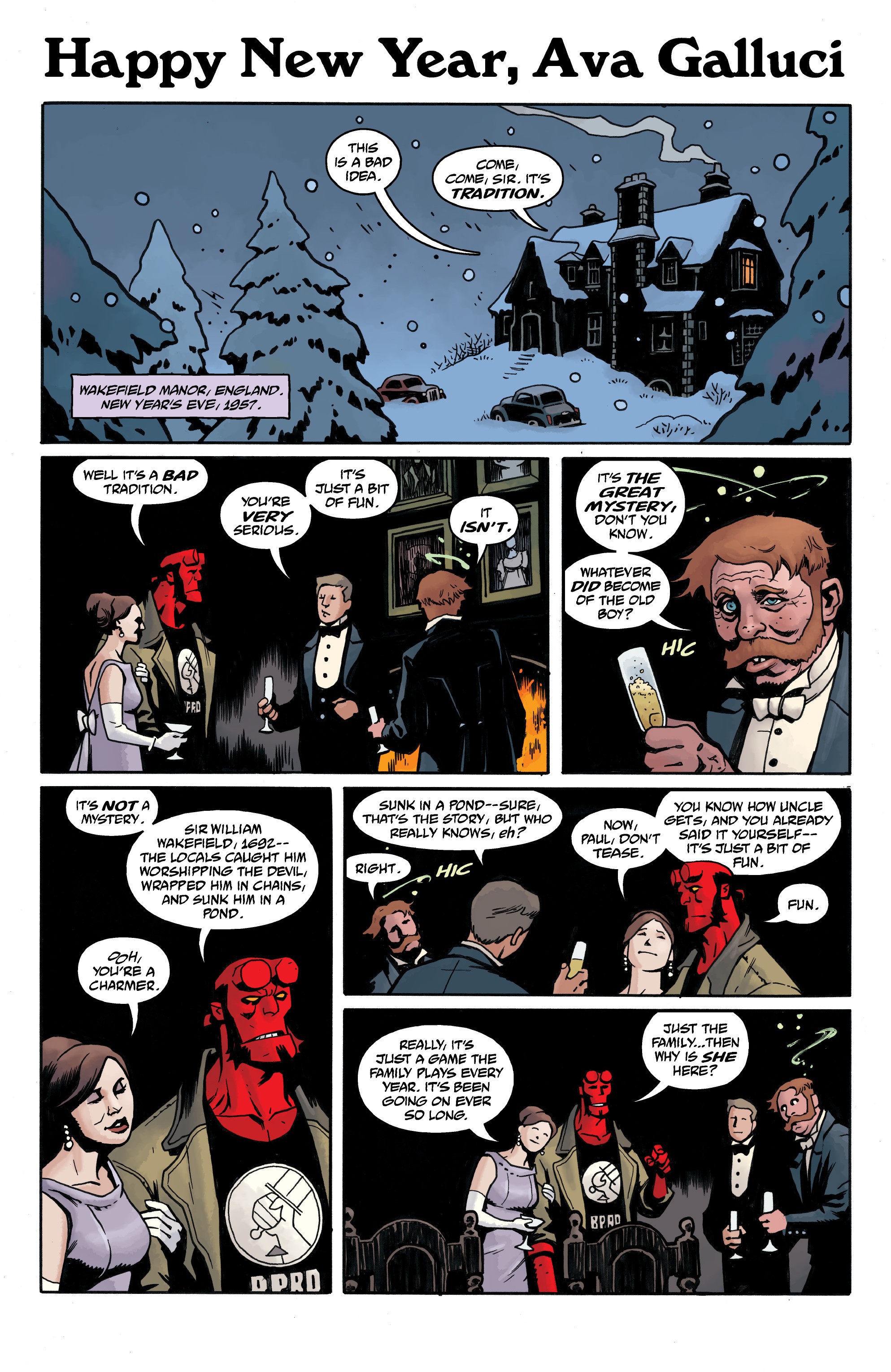 Hellboy Winter Special 2018: Chapter 1 - Page 3