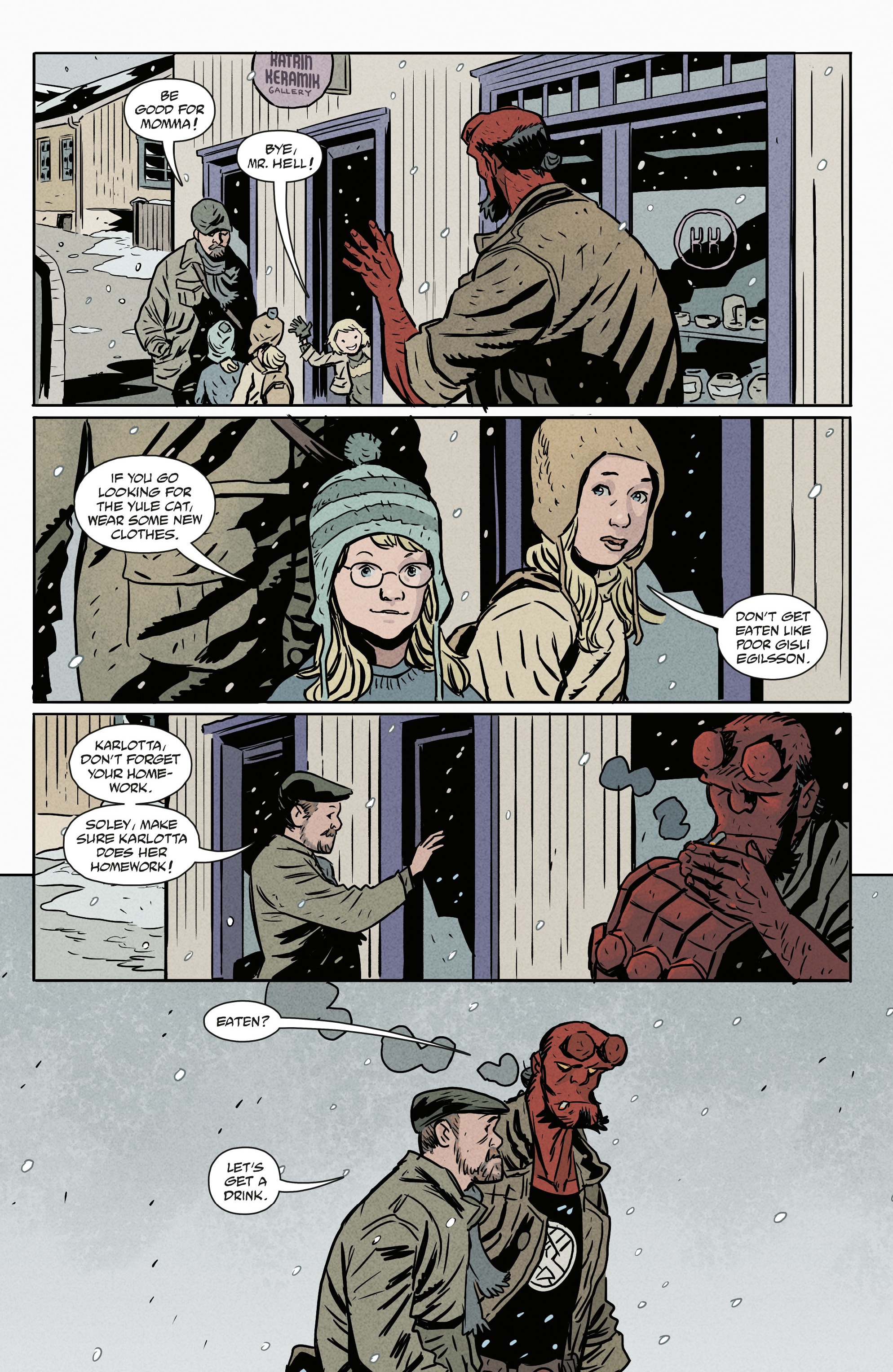 Hellboy Winter Special: The Yule Cat (2023-) issue 1 - Page 6