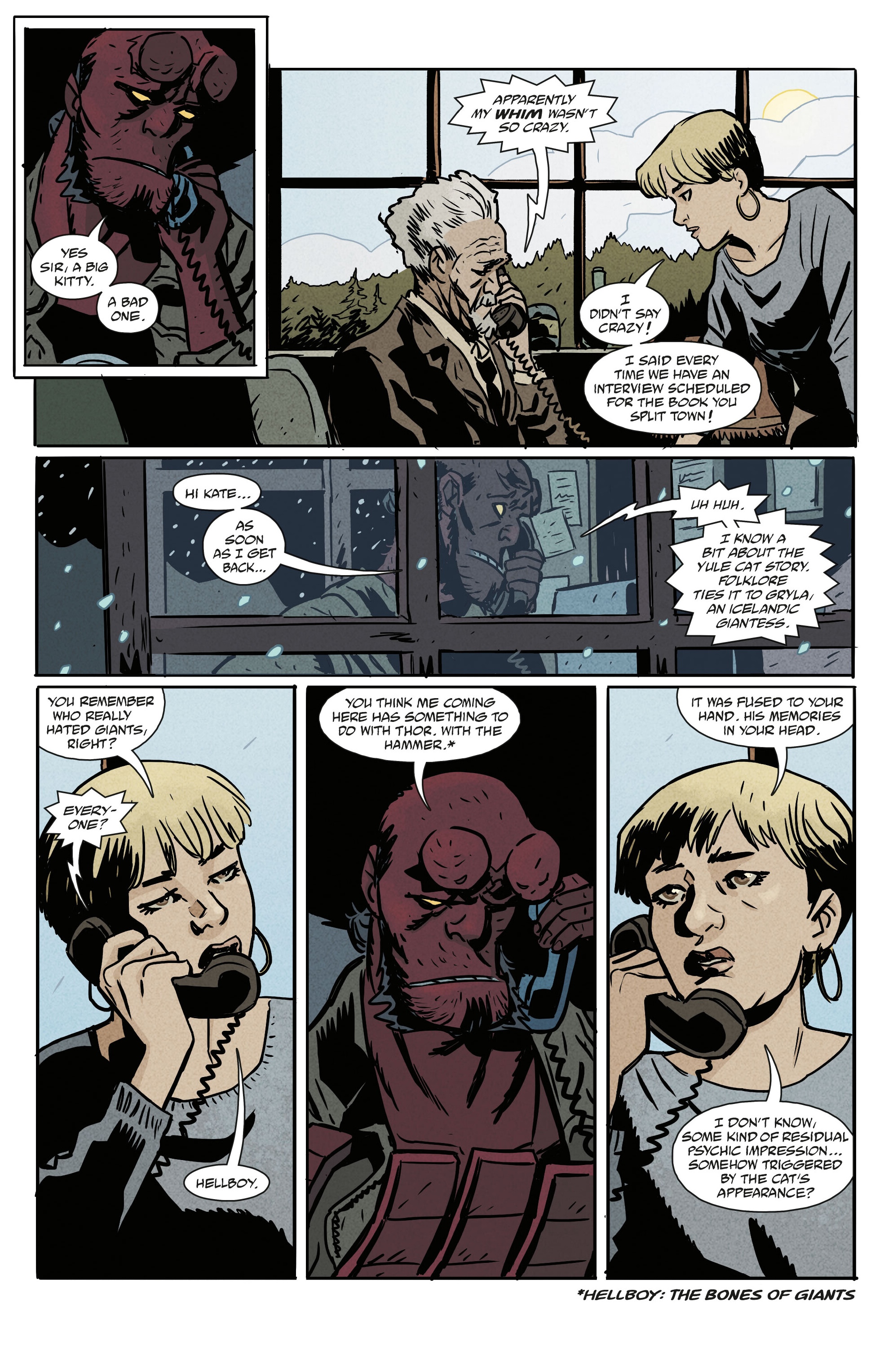 Hellboy Winter Special: The Yule Cat (2023-) issue 1 - Page 9