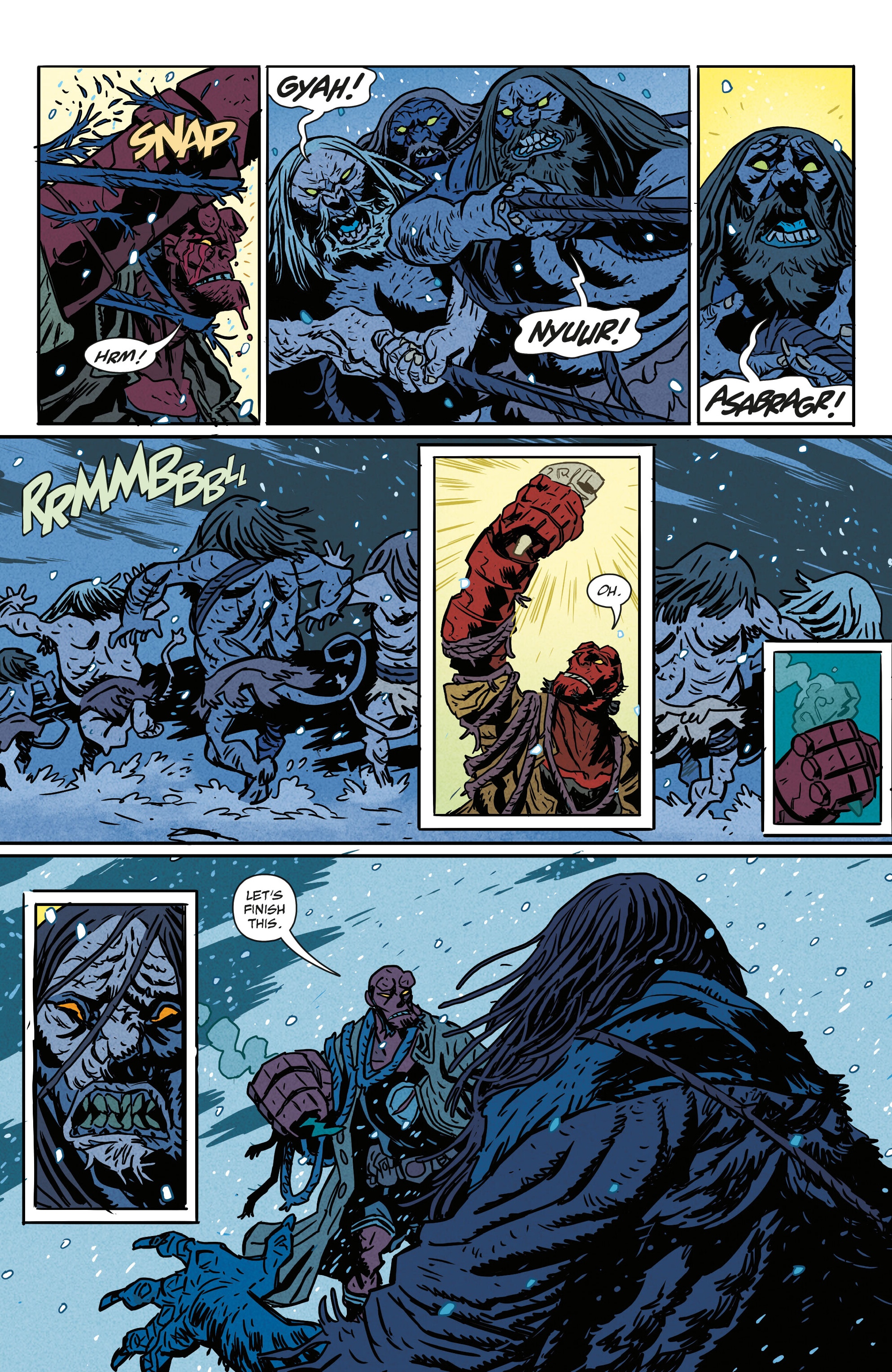 Hellboy Winter Special: The Yule Cat (2023-) issue 1 - Page 16