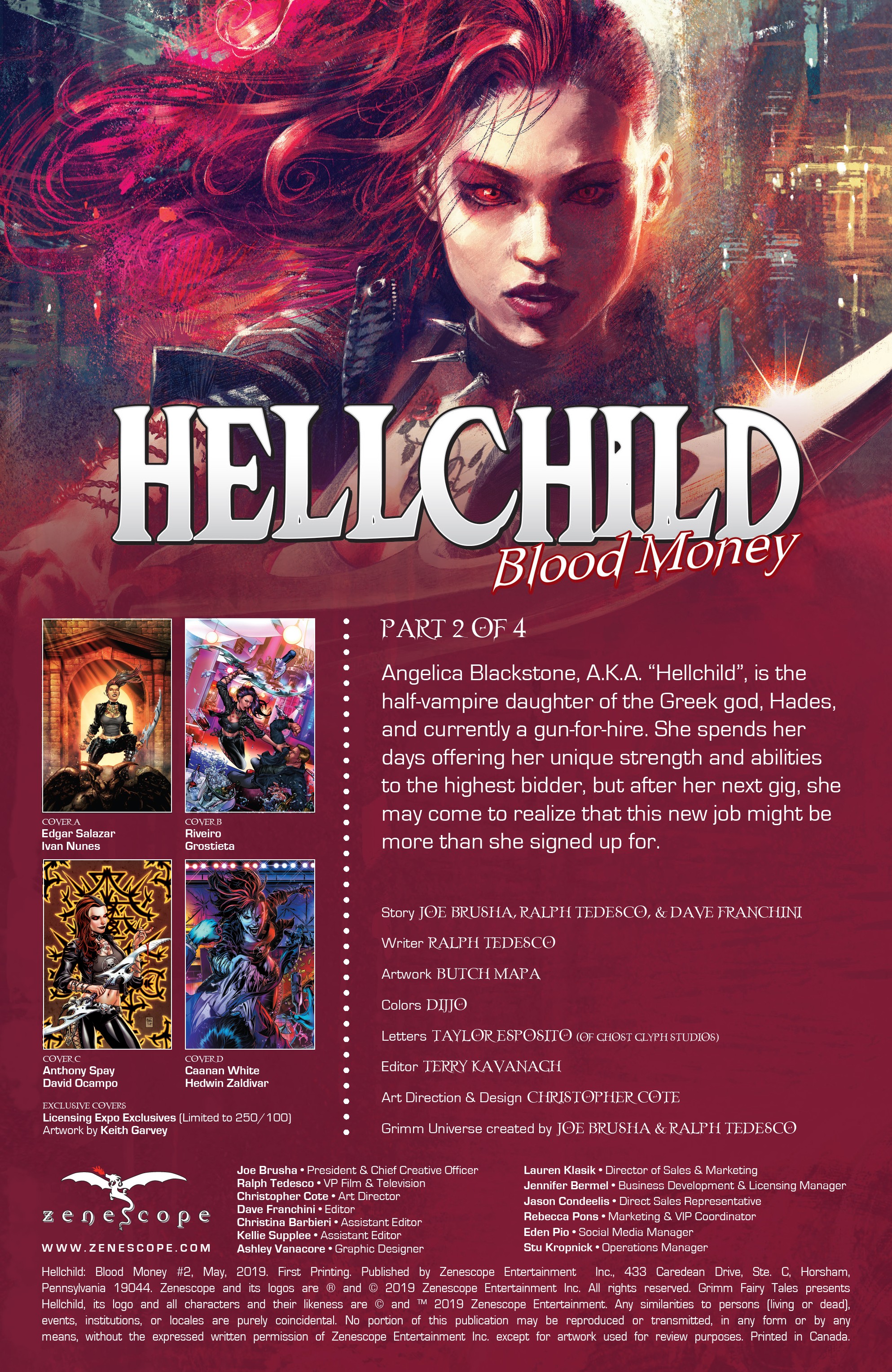 Hellchild: Blood Money (2019-): Chapter 2 - Page 2