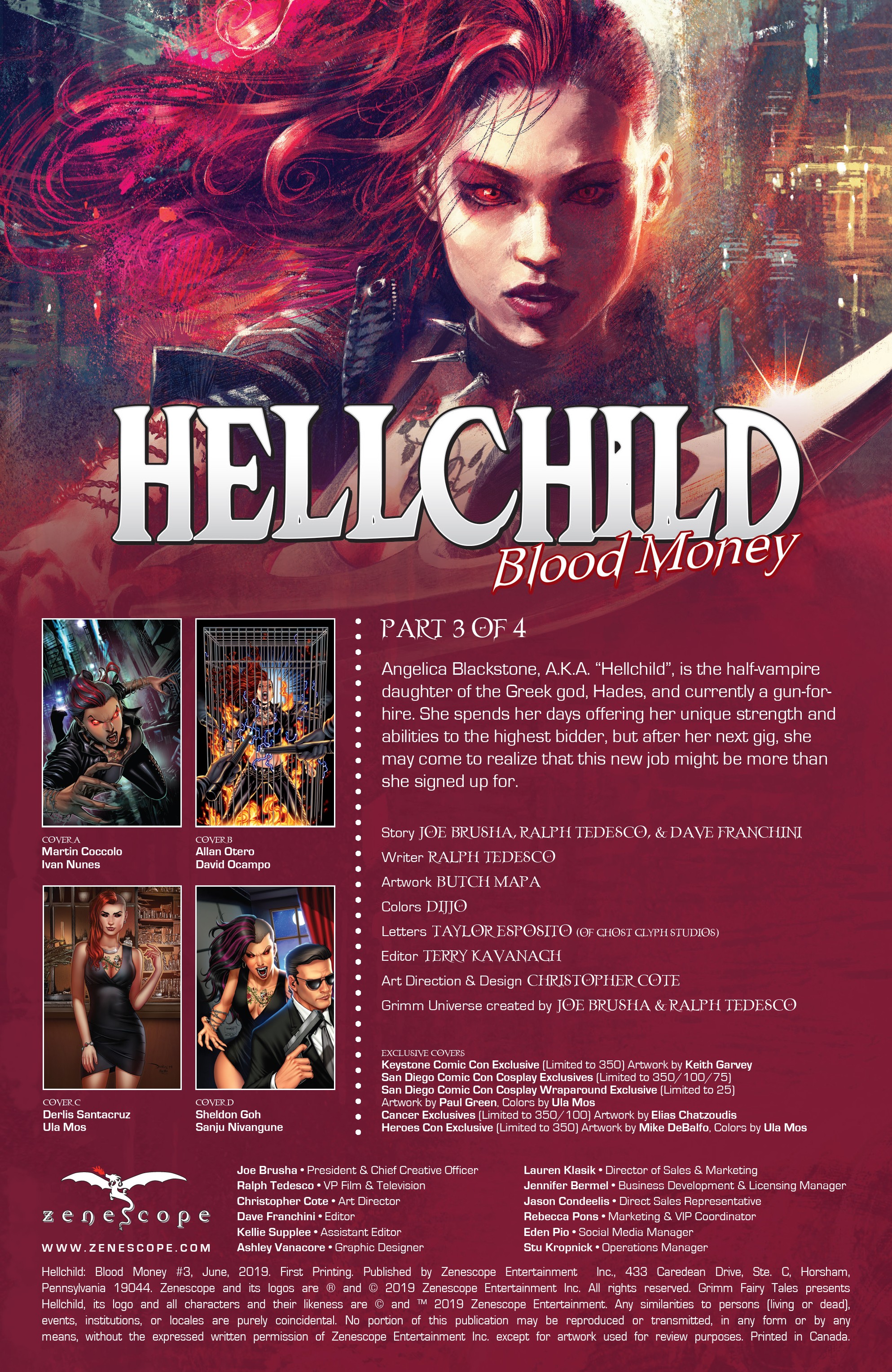 Hellchild: Blood Money (2019-): Chapter 3 - Page 2