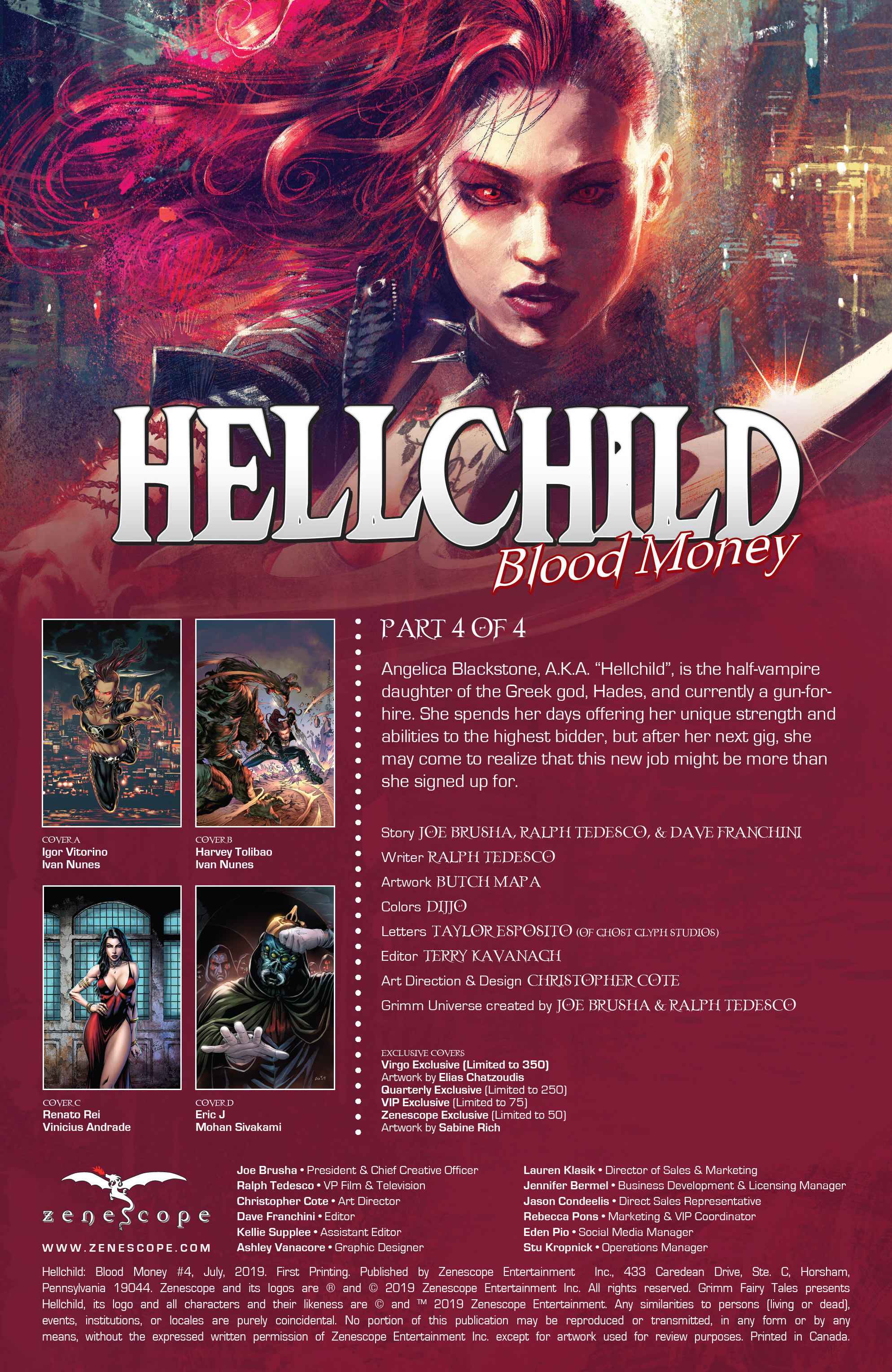 Hellchild: Blood Money (2019-): Chapter 4 - Page 2