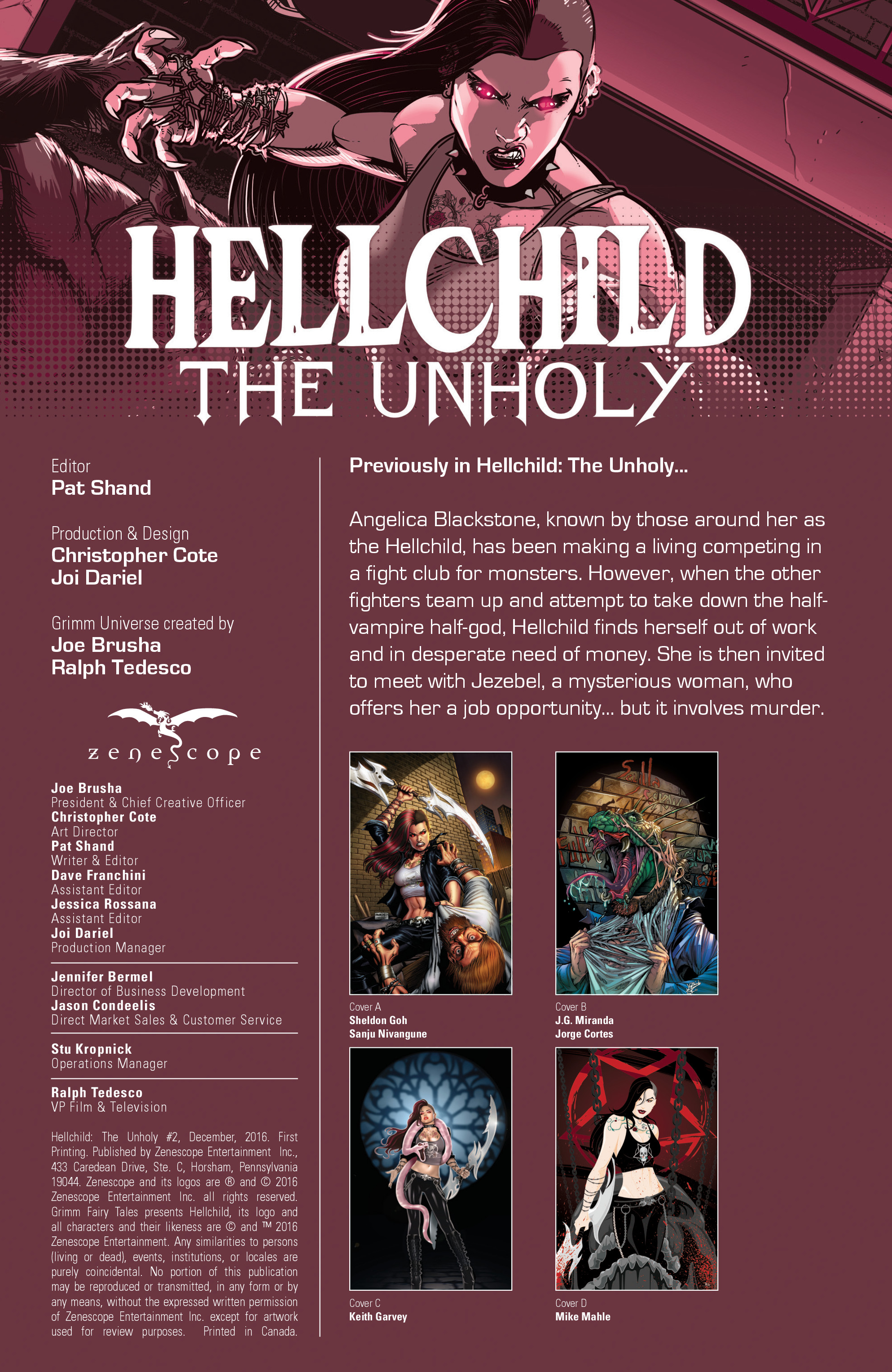 Hellchild: The Unholy (2016-): Chapter 2 - Page 2